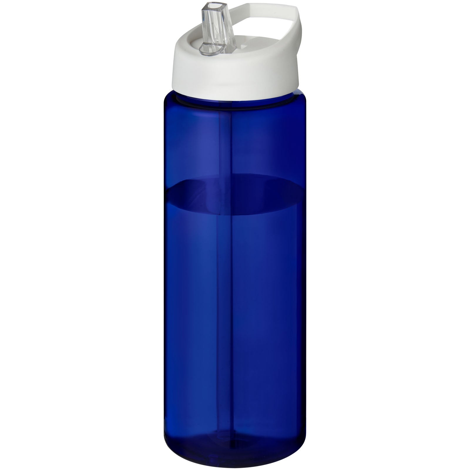 H2O Active® Eco Vibe 850 ml Sportflasche mit Ausgussdeckel – Blau und Weiss