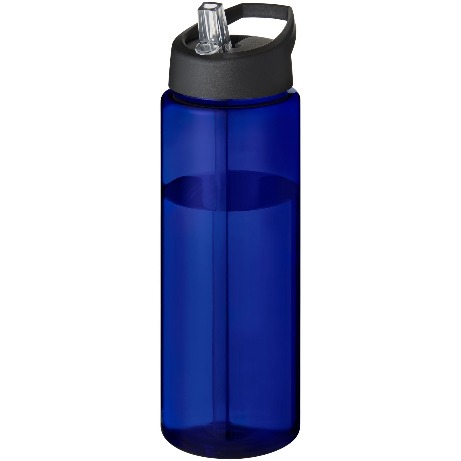 H2O Active® Eco Vibe 850 ml Sportflasche mit Ausgussdeckel – Blau und Schwarz
