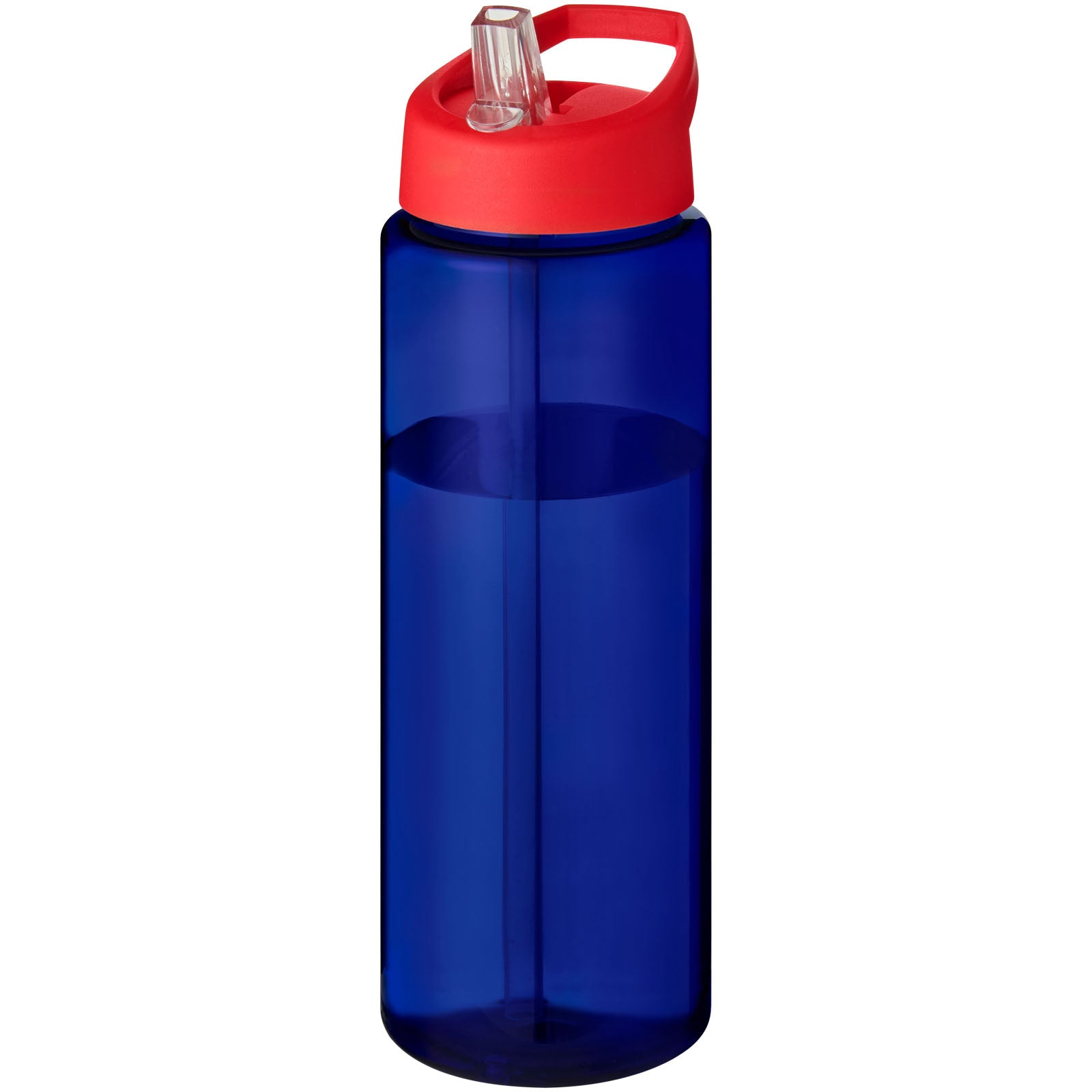 H2O Active® Eco Vibe 850 ml Sportflasche mit Ausgussdeckel – Blau und Rot
