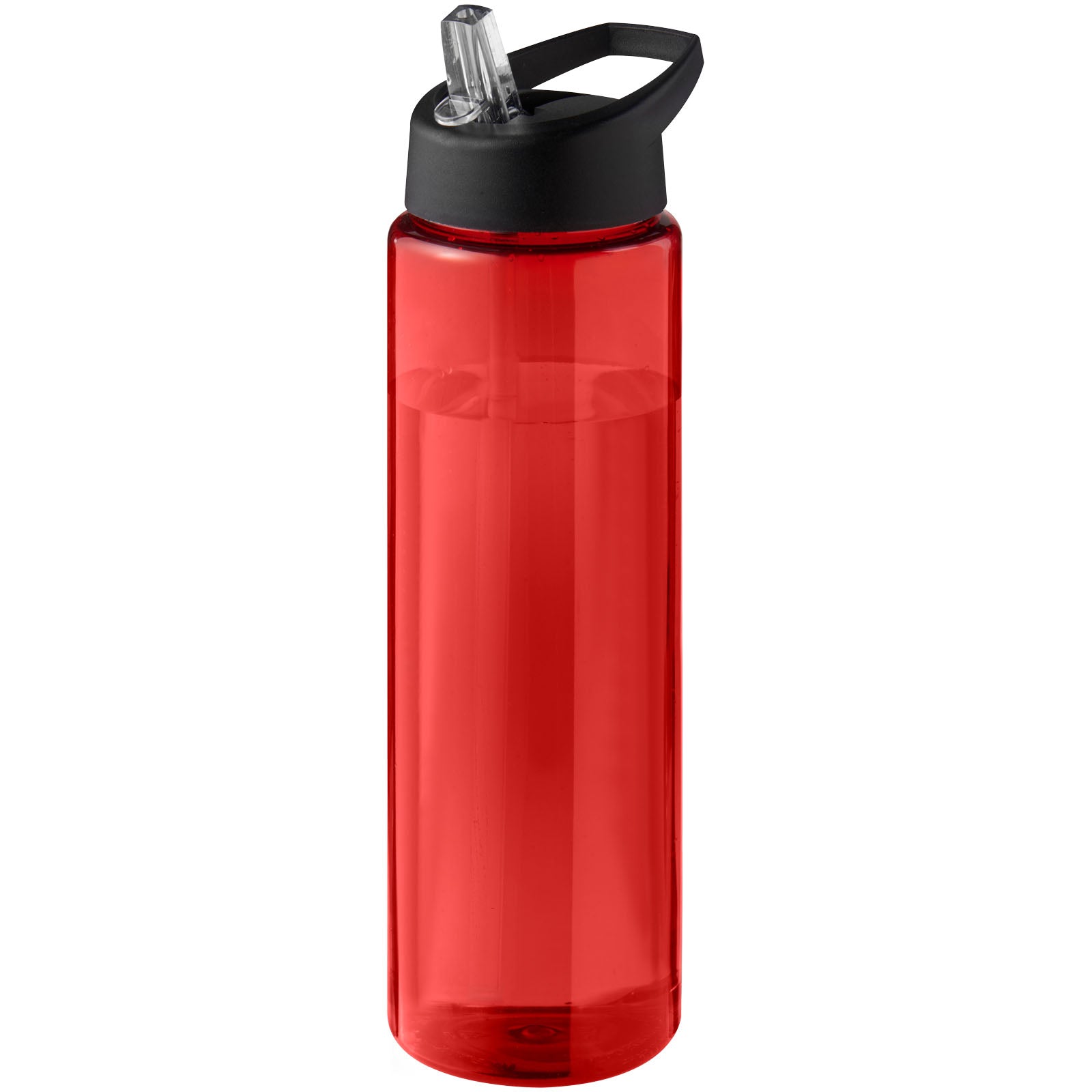 H2O Active® Eco Vibe 850 ml Sportflasche mit Ausgussdeckel – Rot und Schwarz