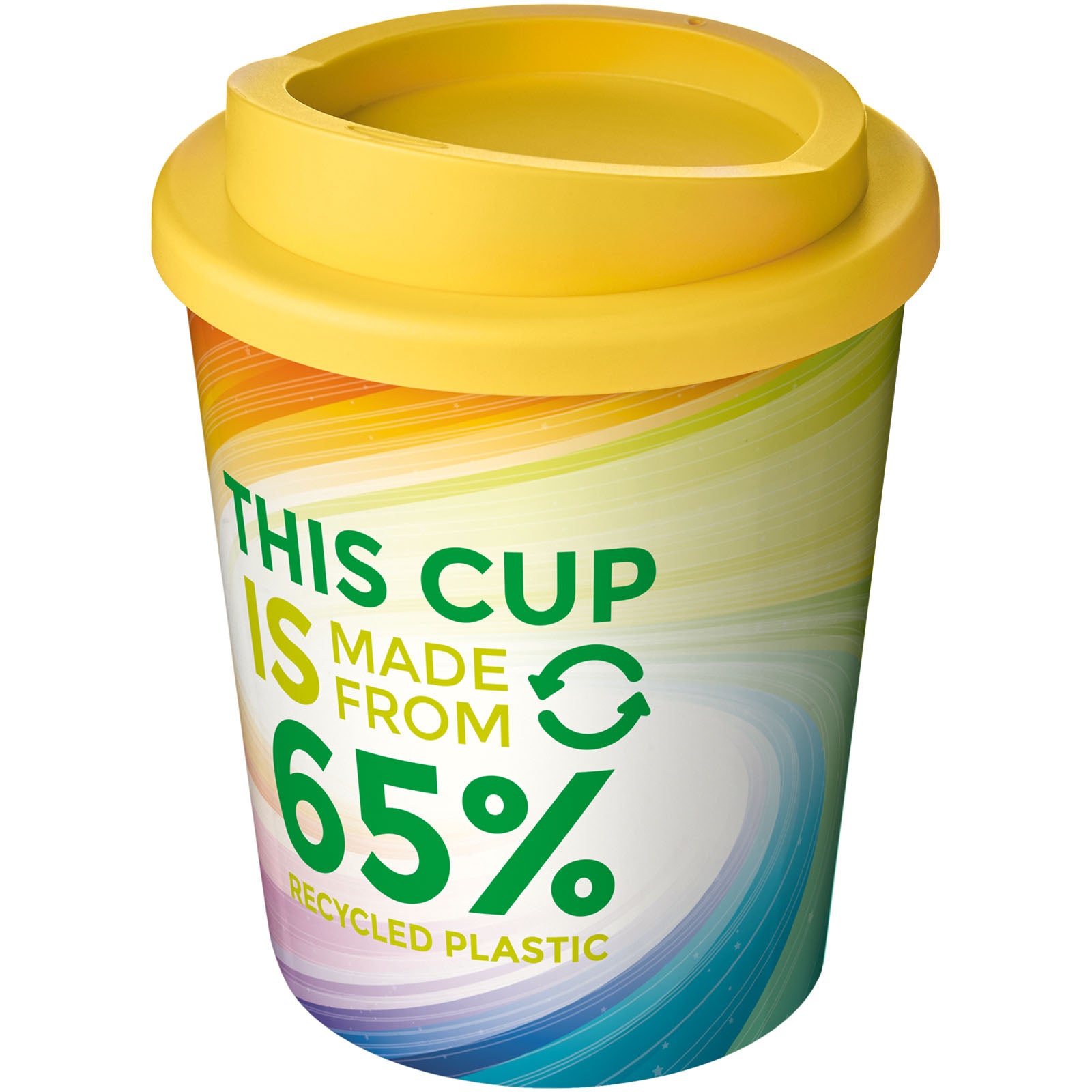 Brite-Americano® Eco Isolierbecher, 250 ml – Gelb