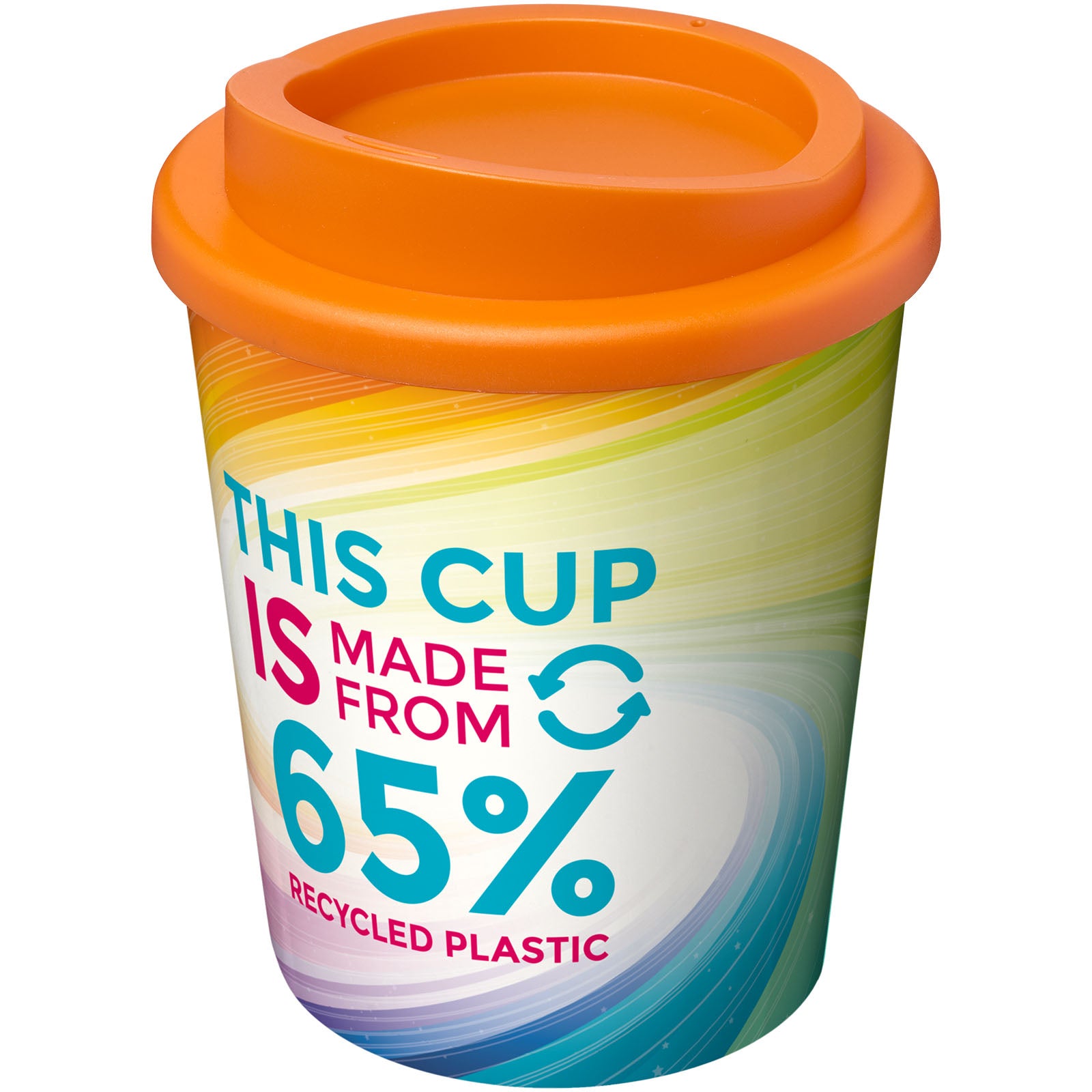 Brite-Americano® Eco Isolierbecher, 250 ml – Orange