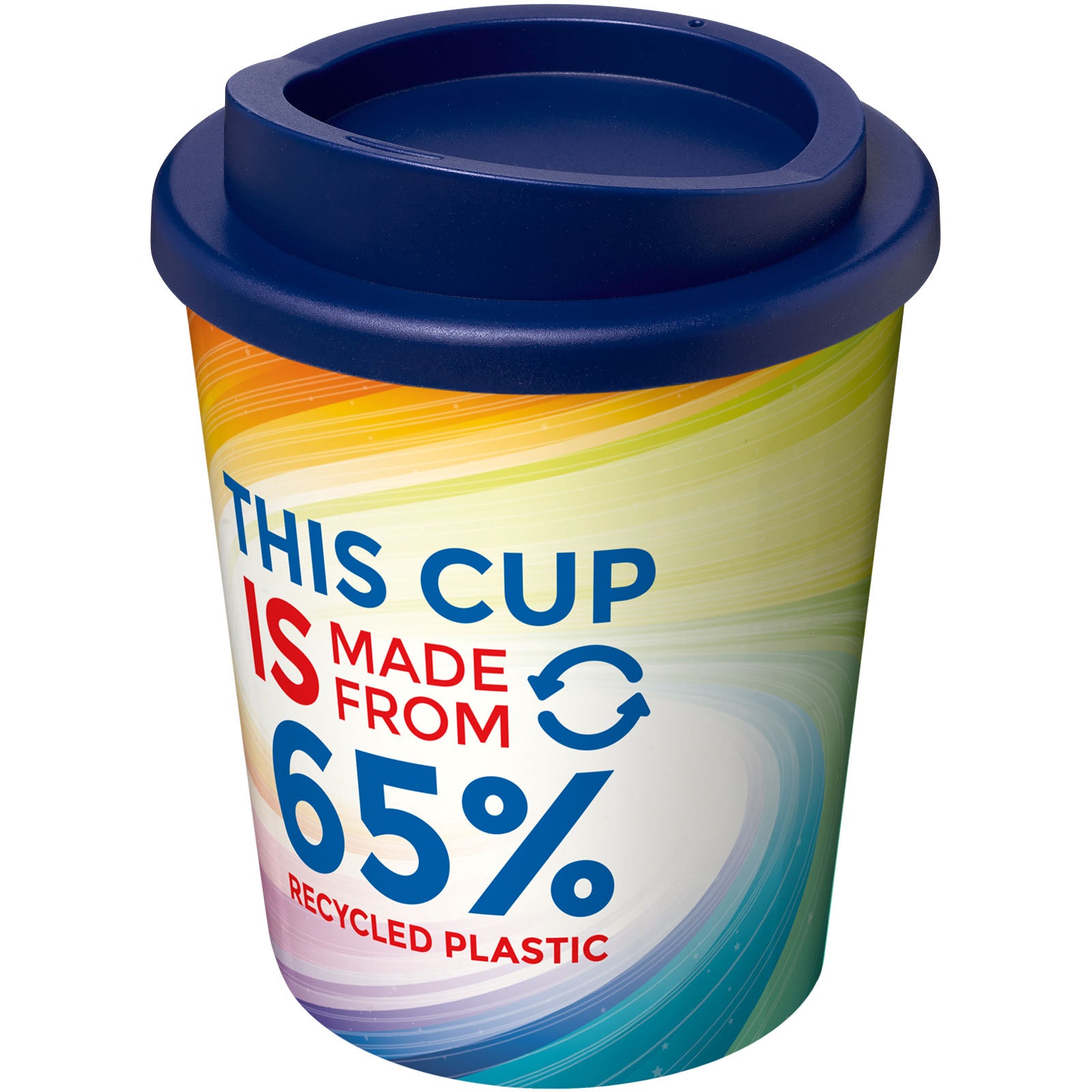 Brite-Americano® Eco Isolierbecher, 250 ml – Blau