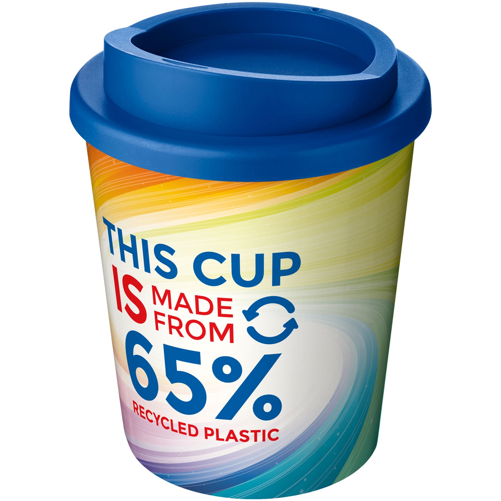 Brite-Americano® Eco Isolierbecher, 250 ml – Mittelblau
