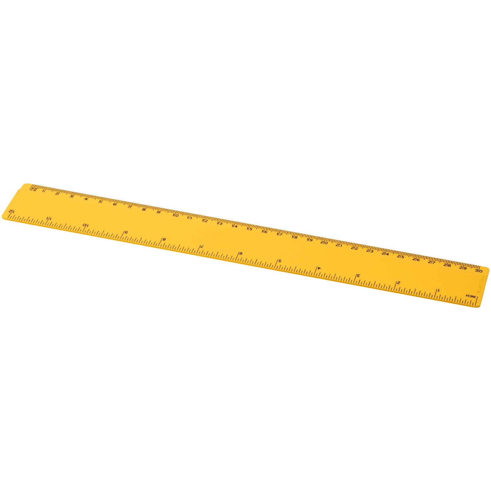 Renzo 30 cm Kunststofflineal – Gelb