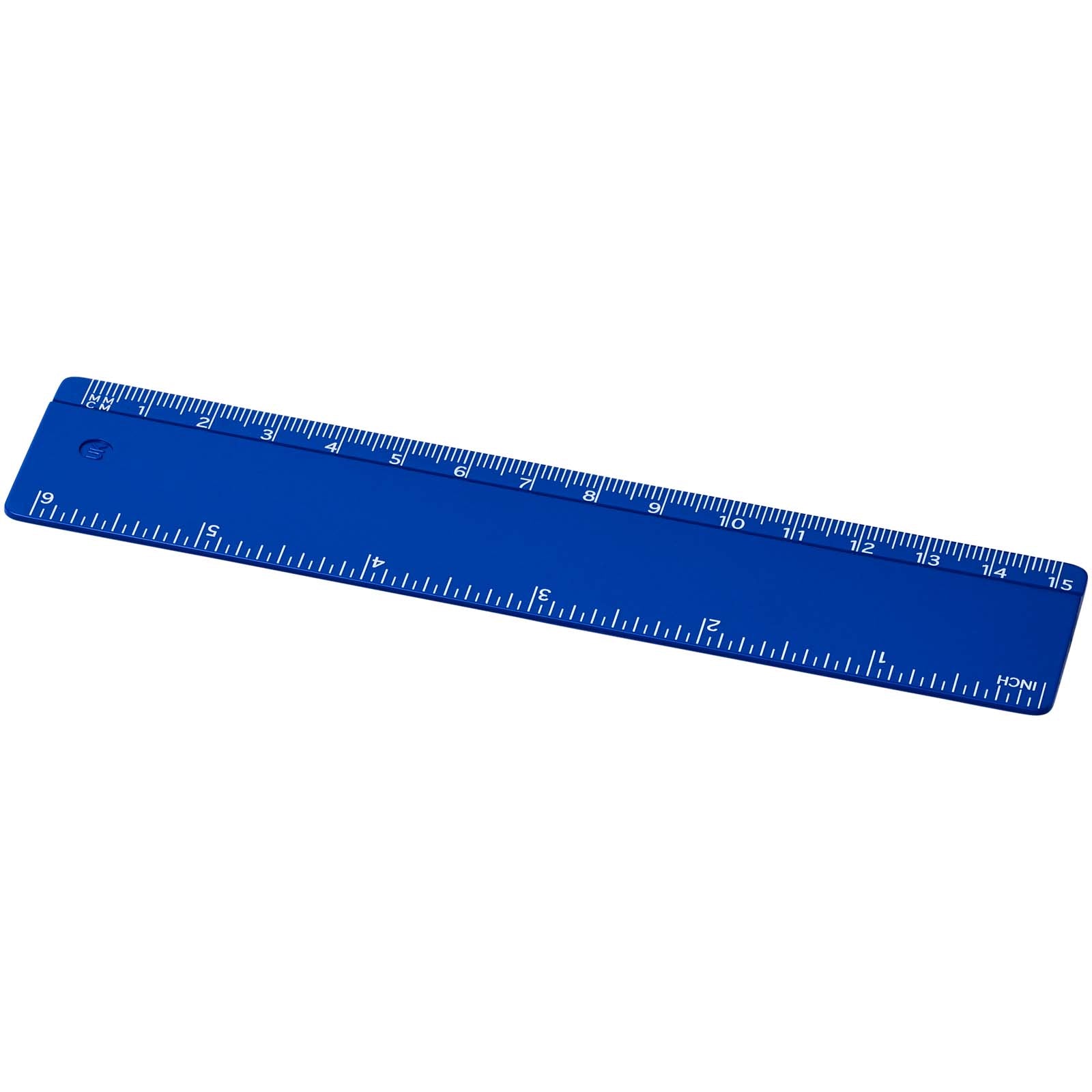 Renzo 15 cm Kunststofflineal – Blau