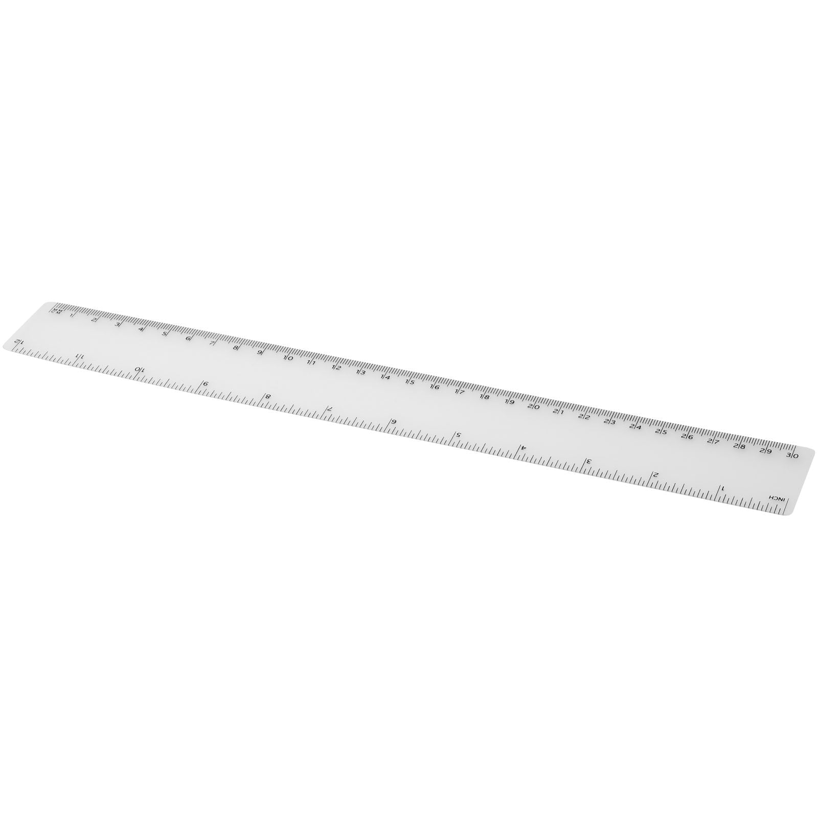Rothko 30 cm Kunststofflineal – Transparent