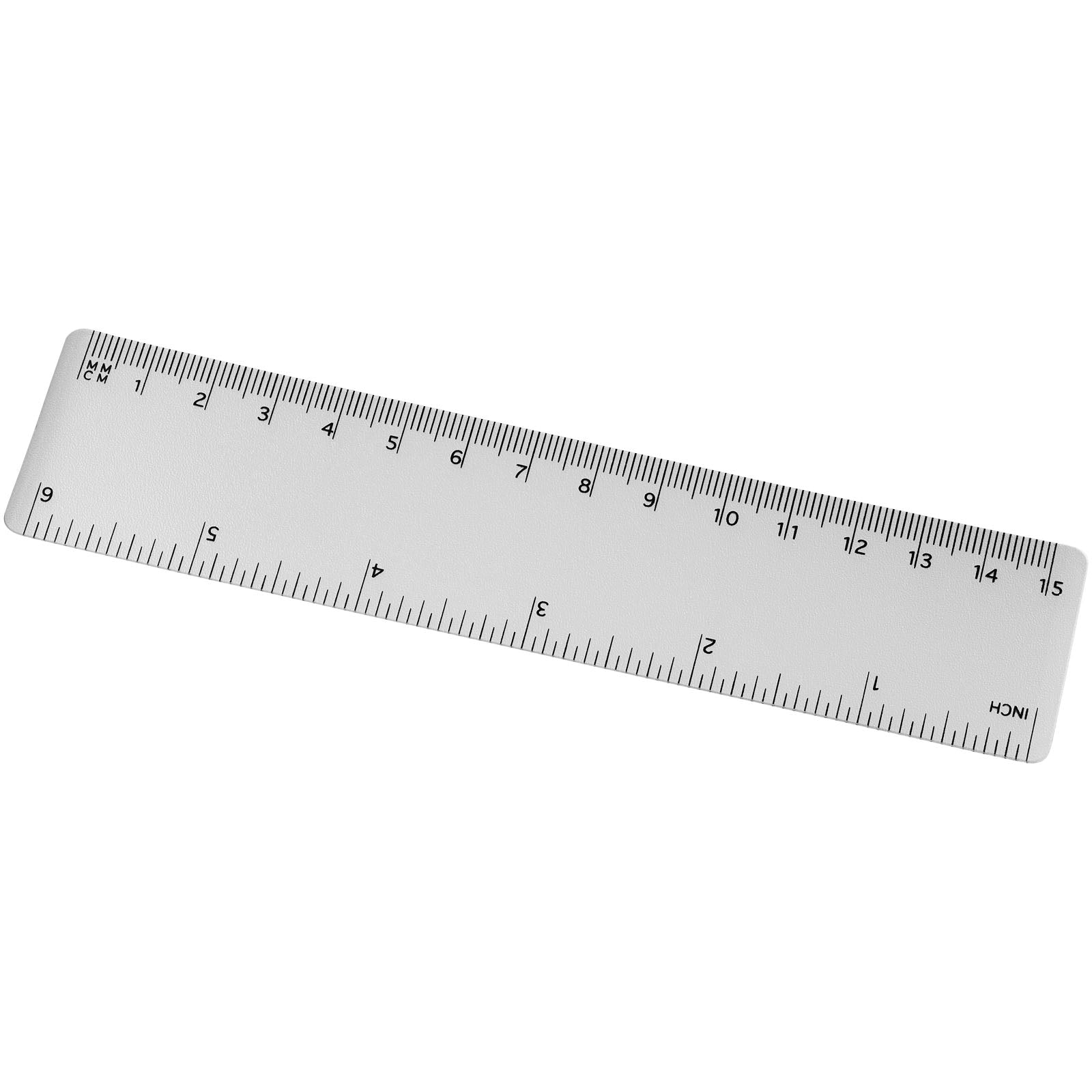 Rothko 15 cm Kunststofflineal – Transparent