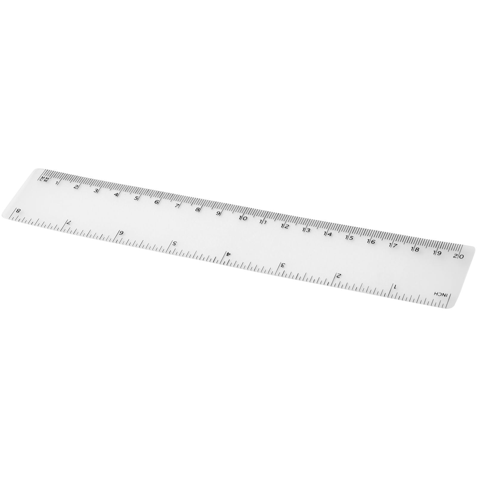 Rothko 20 cm Kunststofflineal – Transparent