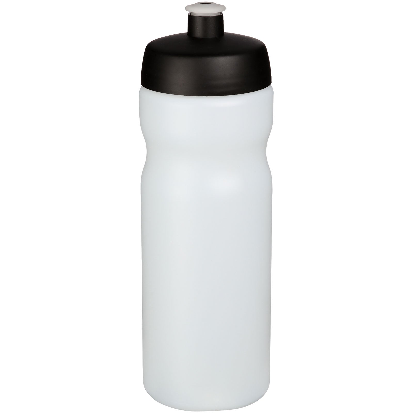 Baseline® Plus 650 ml Sportflasche – Transparent und Schwarz