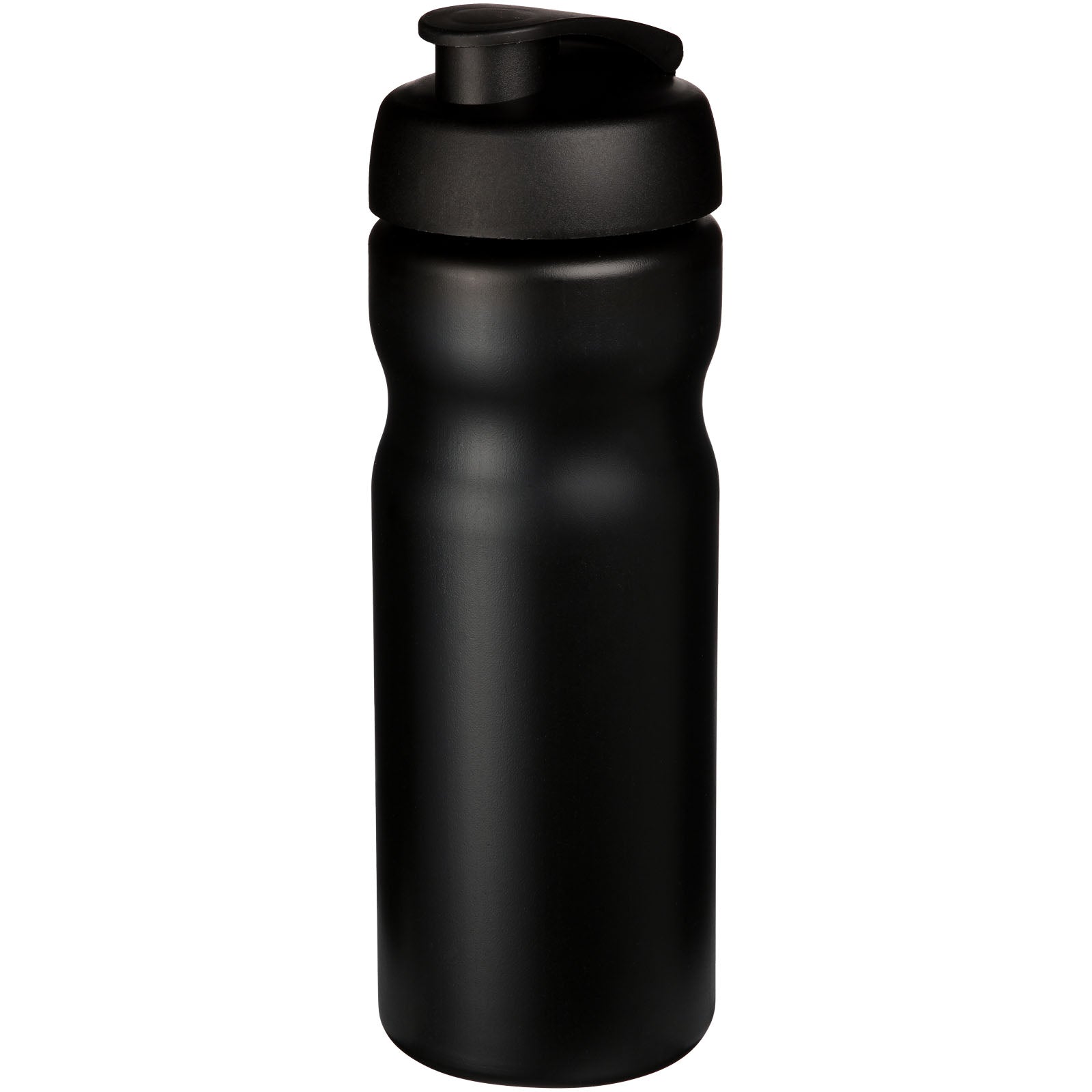 Baseline® Plus 650 ml Sportflasche mit Klappdeckel – Schwarz