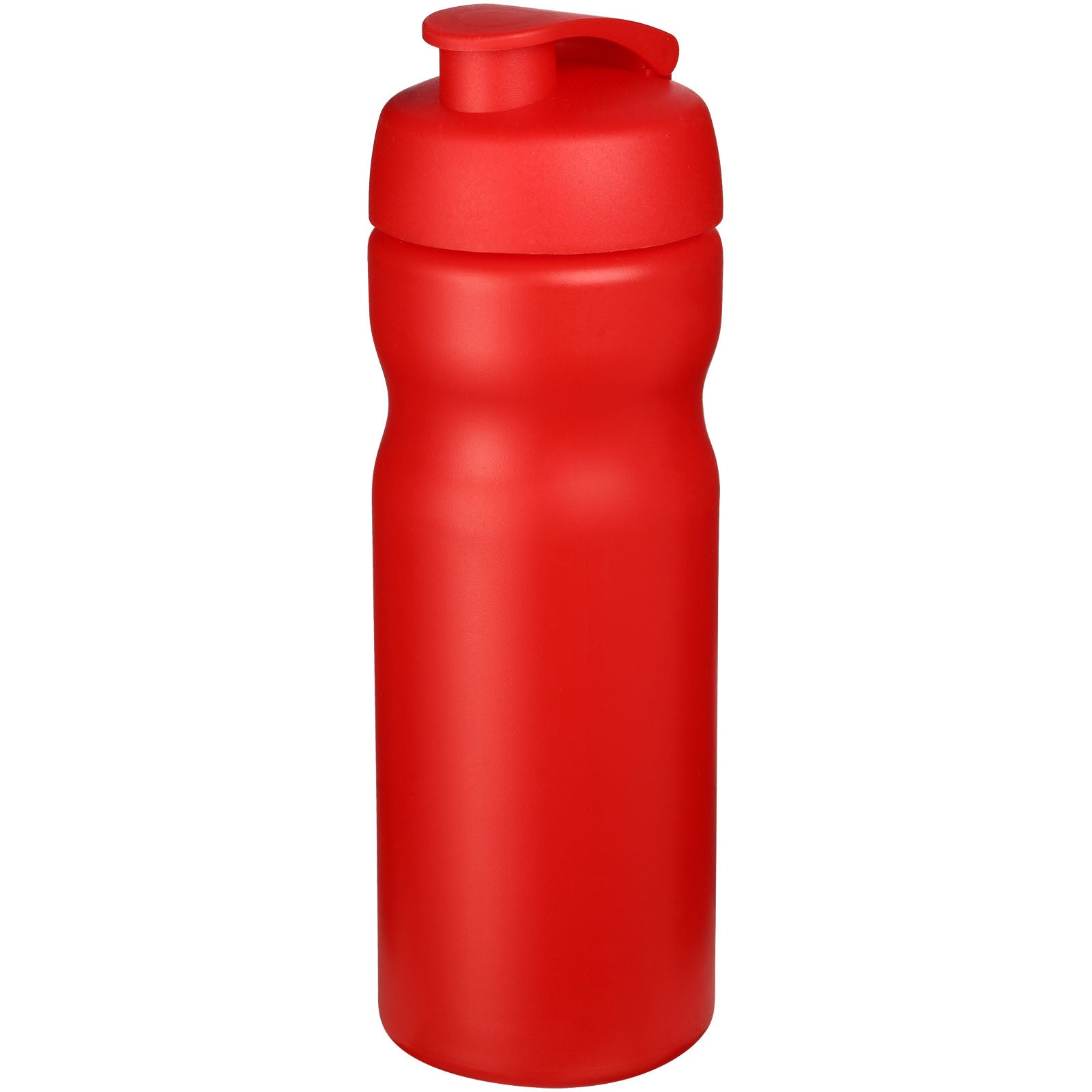 Baseline® Plus 650 ml Sportflasche mit Klappdeckel – Rot