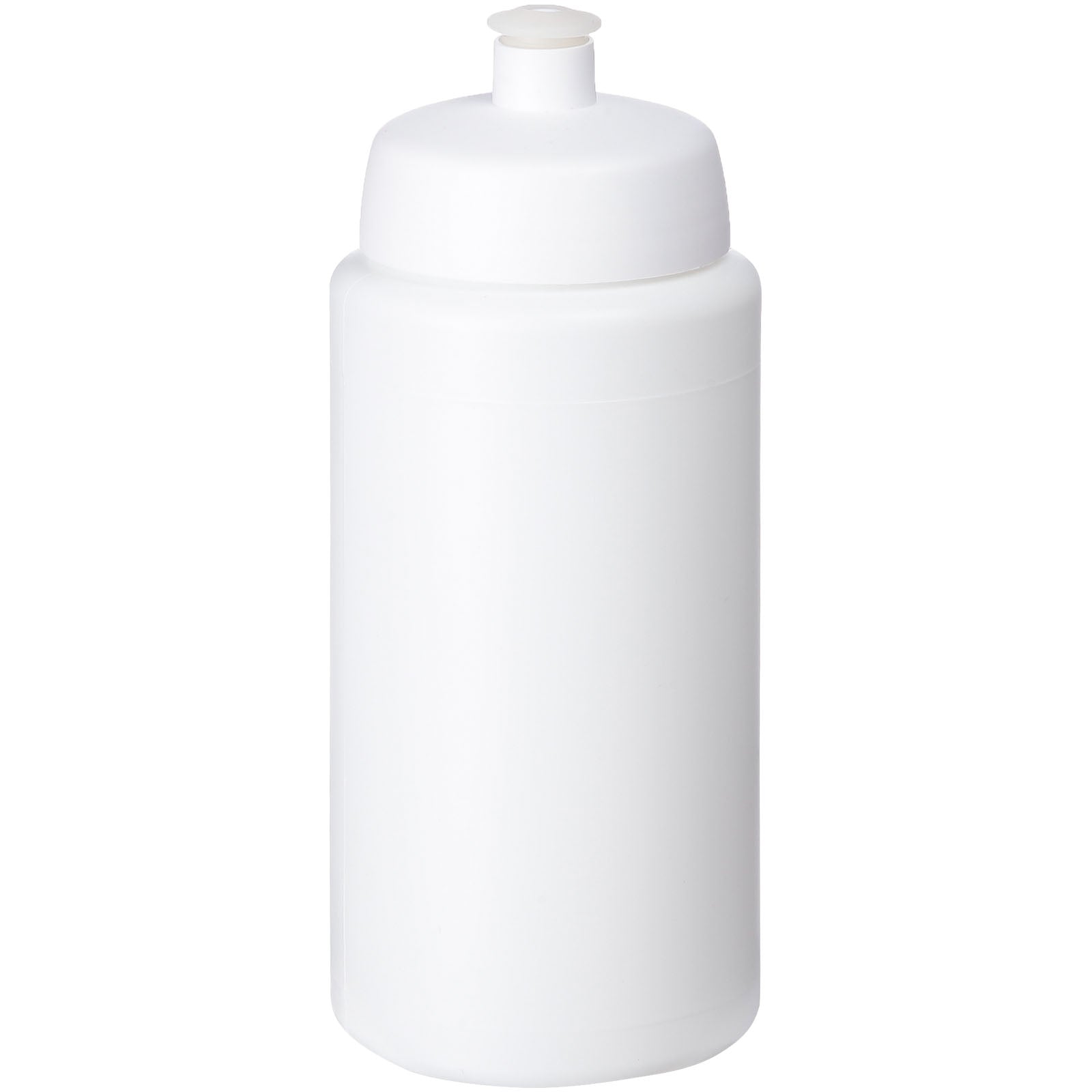 Baseline® Plus grip 500 ml Sportflasche mit Sportdeckel – Weiss