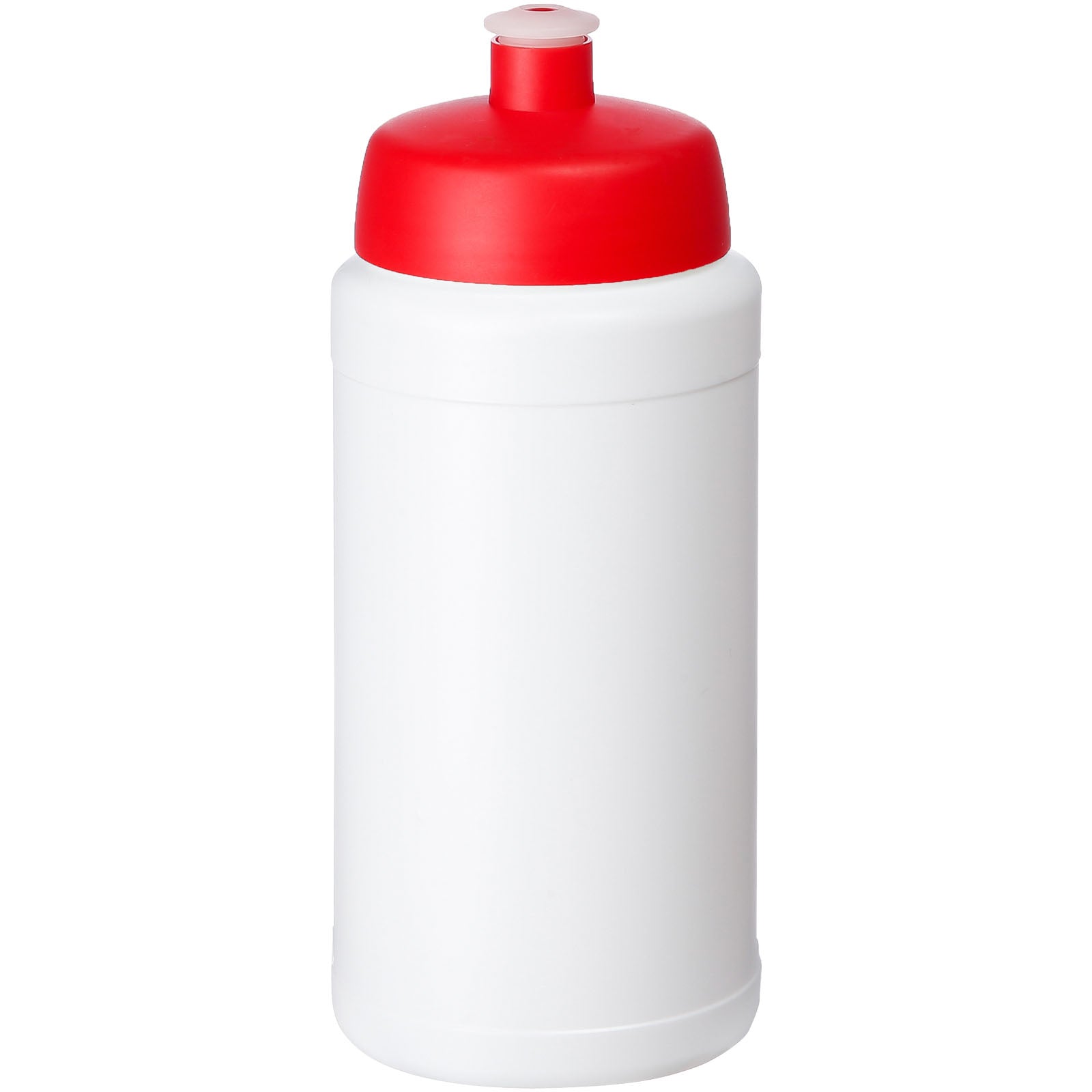 Baseline® Plus 500 ml Flasche mit Sportdeckel – Weiss und Rot