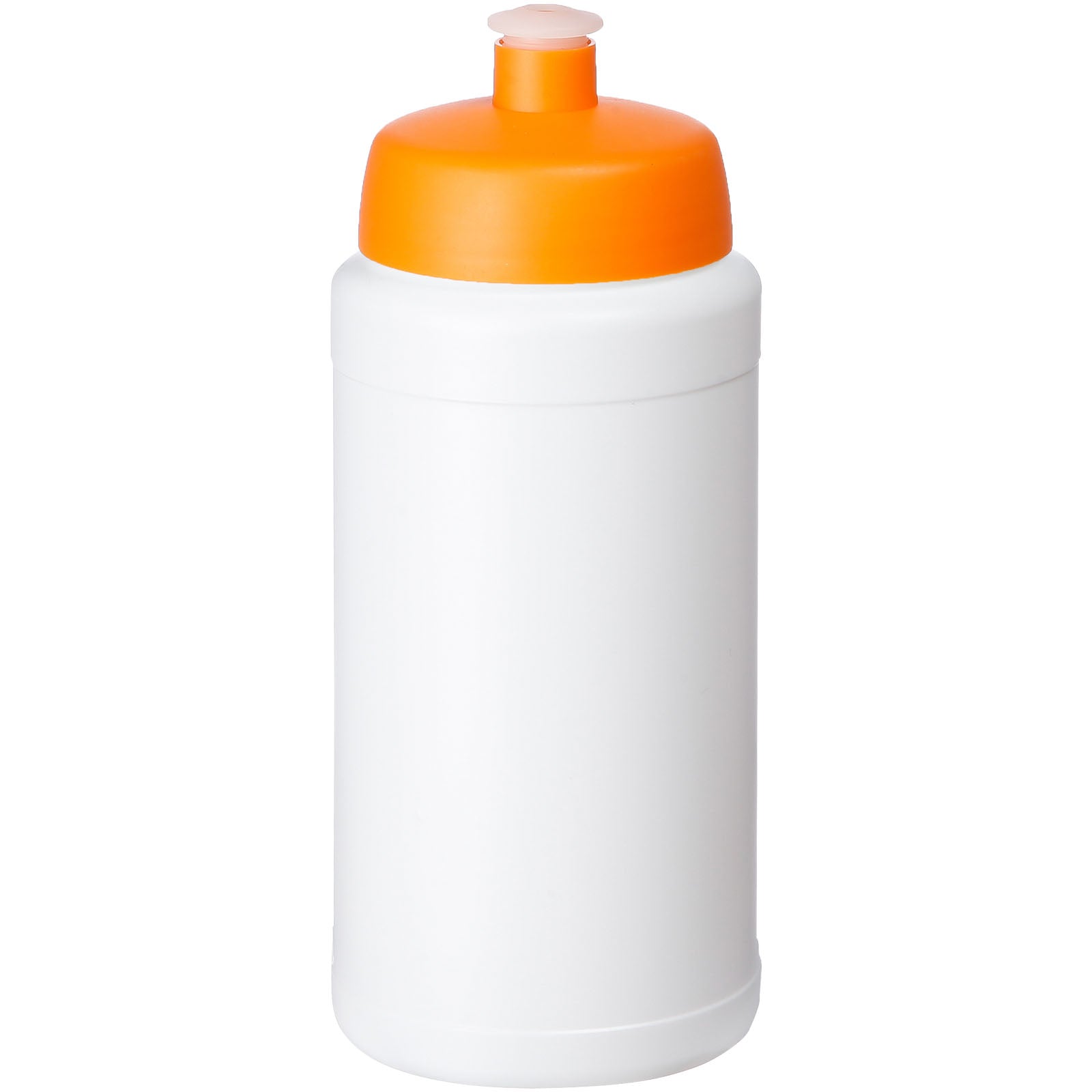 Baseline® Plus 500 ml Flasche mit Sportdeckel – Weiss und Orange