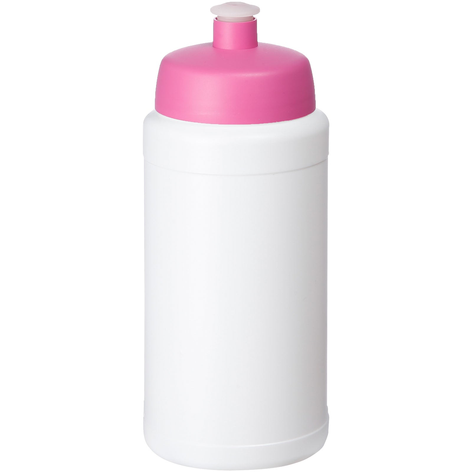 Baseline® Plus 500 ml Flasche mit Sportdeckel – Weiss und Rosa