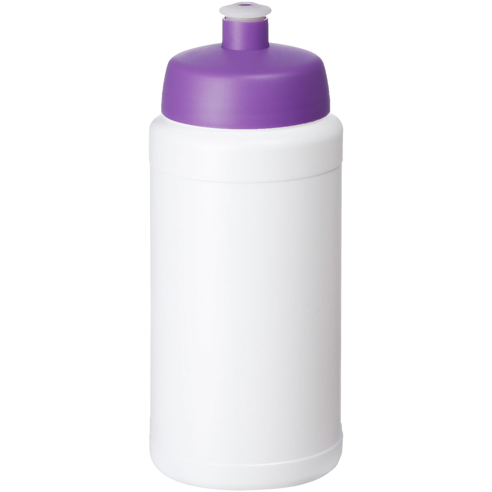 Baseline® Plus 500 ml Flasche mit Sportdeckel – Weiss und Lila