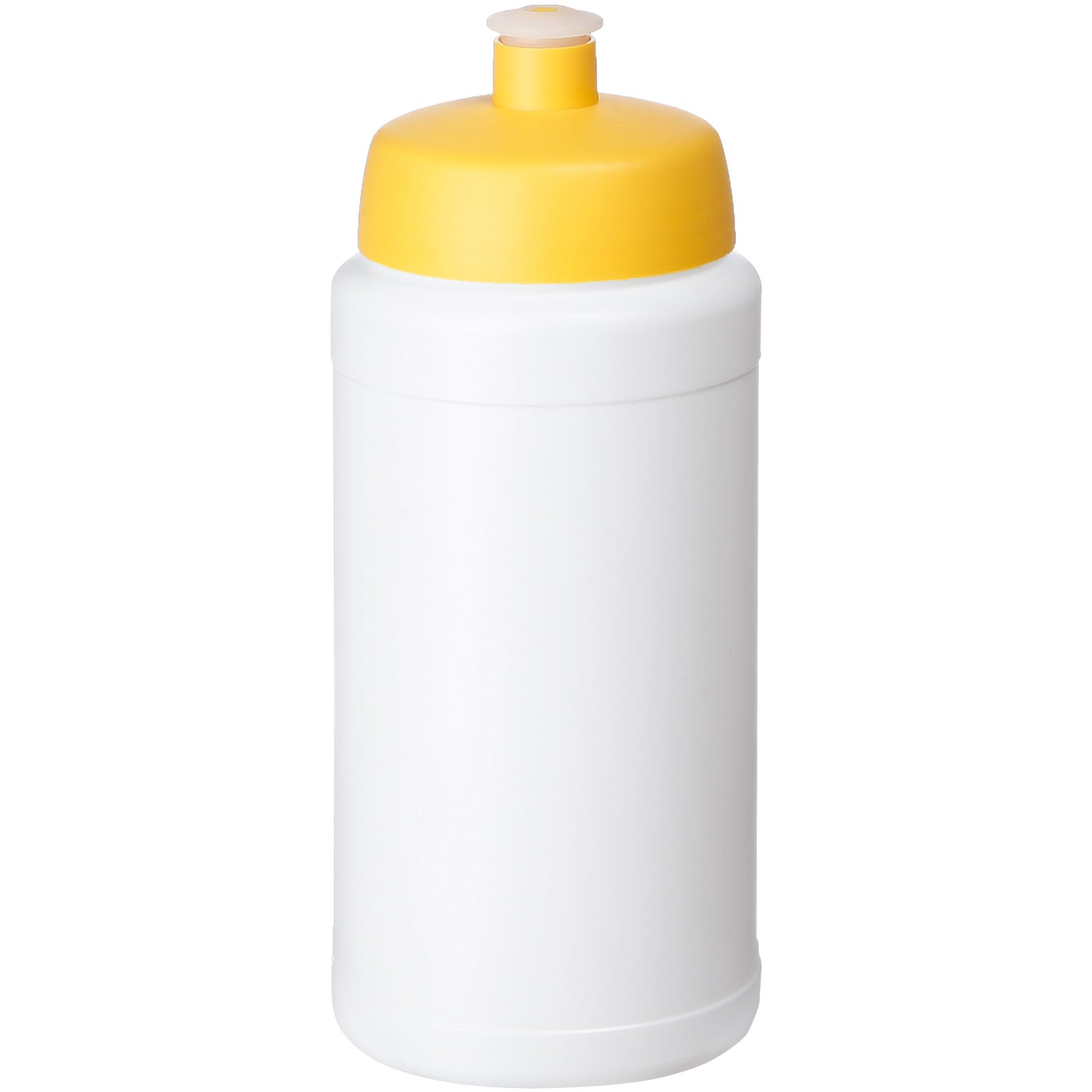 Baseline® Plus 500 ml Flasche mit Sportdeckel – Weiss und Gelb