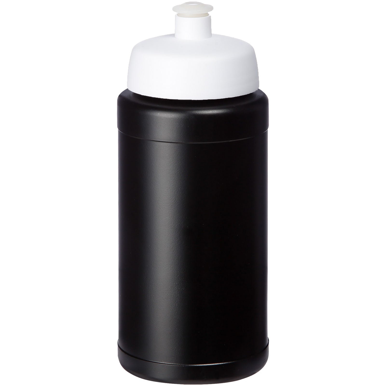 Baseline® Plus 500 ml Flasche mit Sportdeckel – Schwarz und Weiss