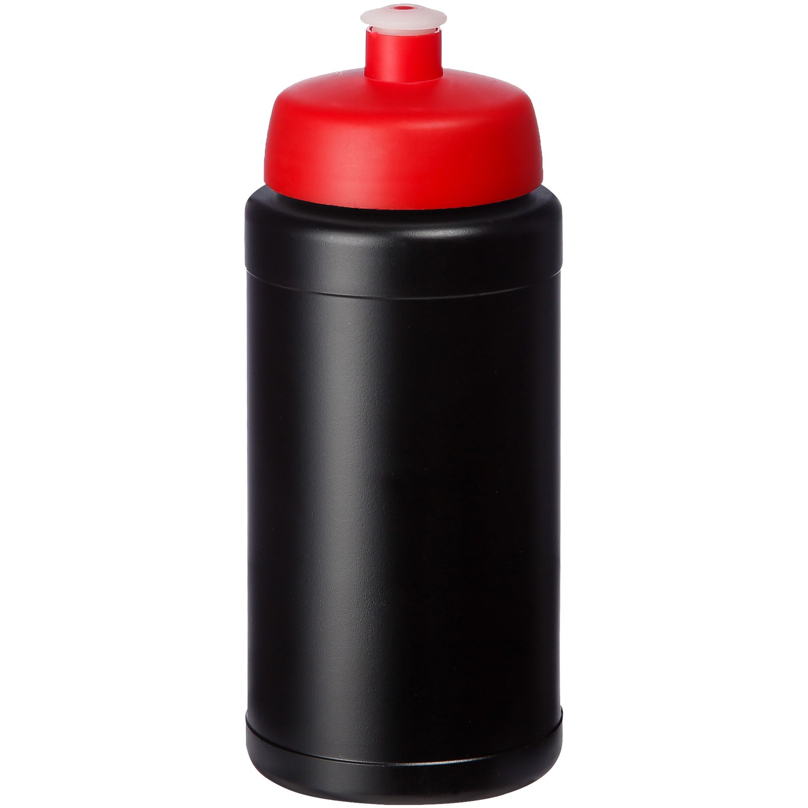 Baseline® Plus 500 ml Flasche mit Sportdeckel – Schwarz und Rot