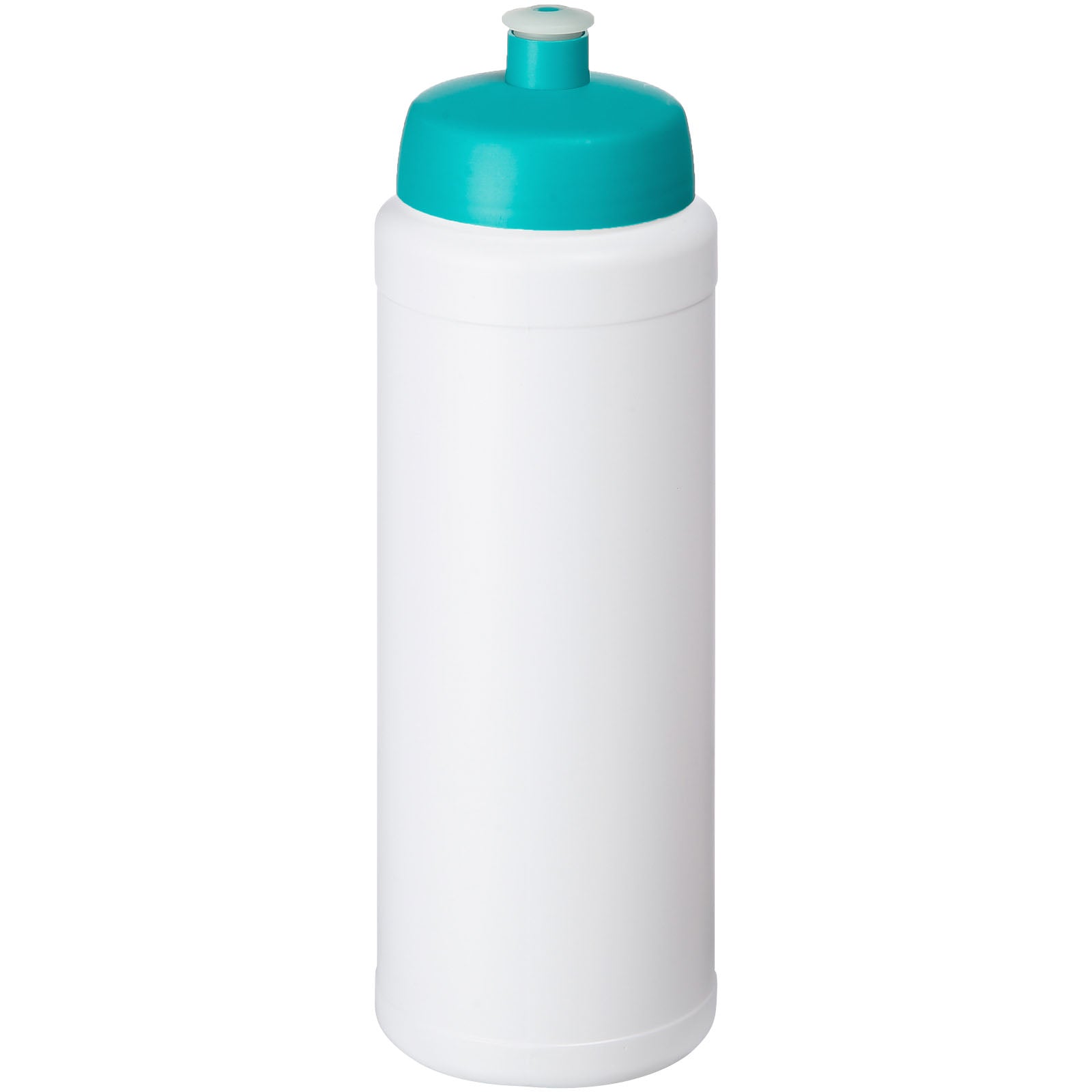 Baseline® Plus 750 ml Flasche mit Sportdeckel – Weiss und Aquablau