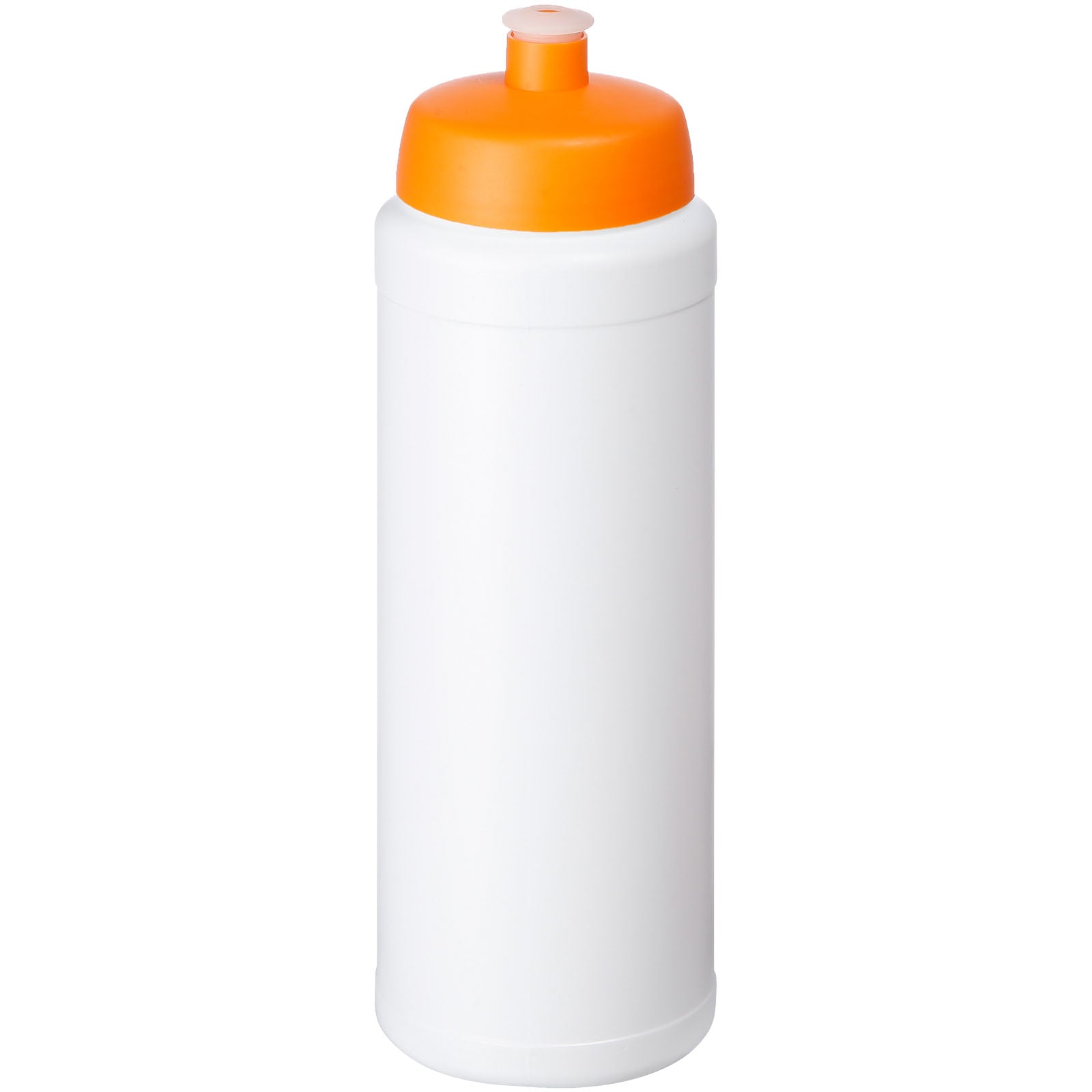 Baseline® Plus 750 ml Flasche mit Sportdeckel – Weiss und Orange