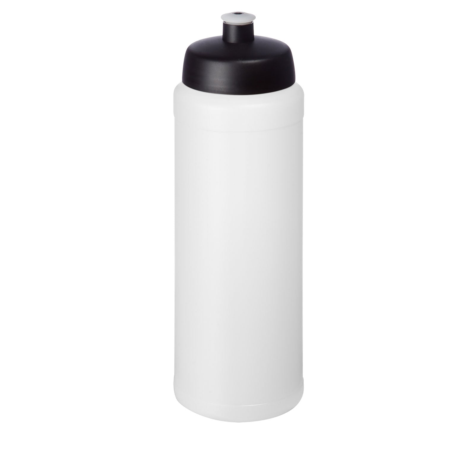 Baseline® Plus 750 ml Flasche mit Sportdeckel – Transparent und Schwarz