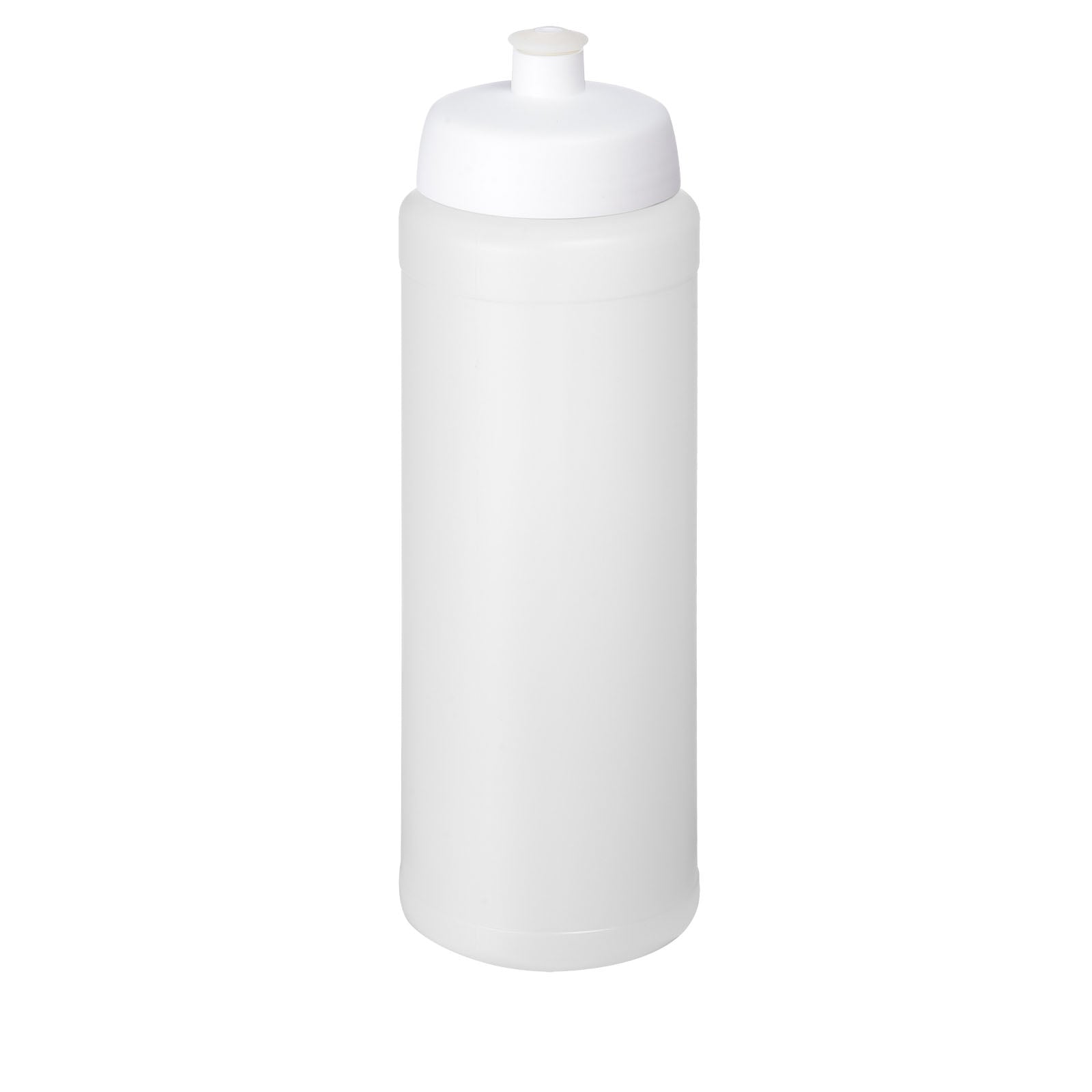 Baseline® Plus 750 ml Flasche mit Sportdeckel – Transparent und Weiss