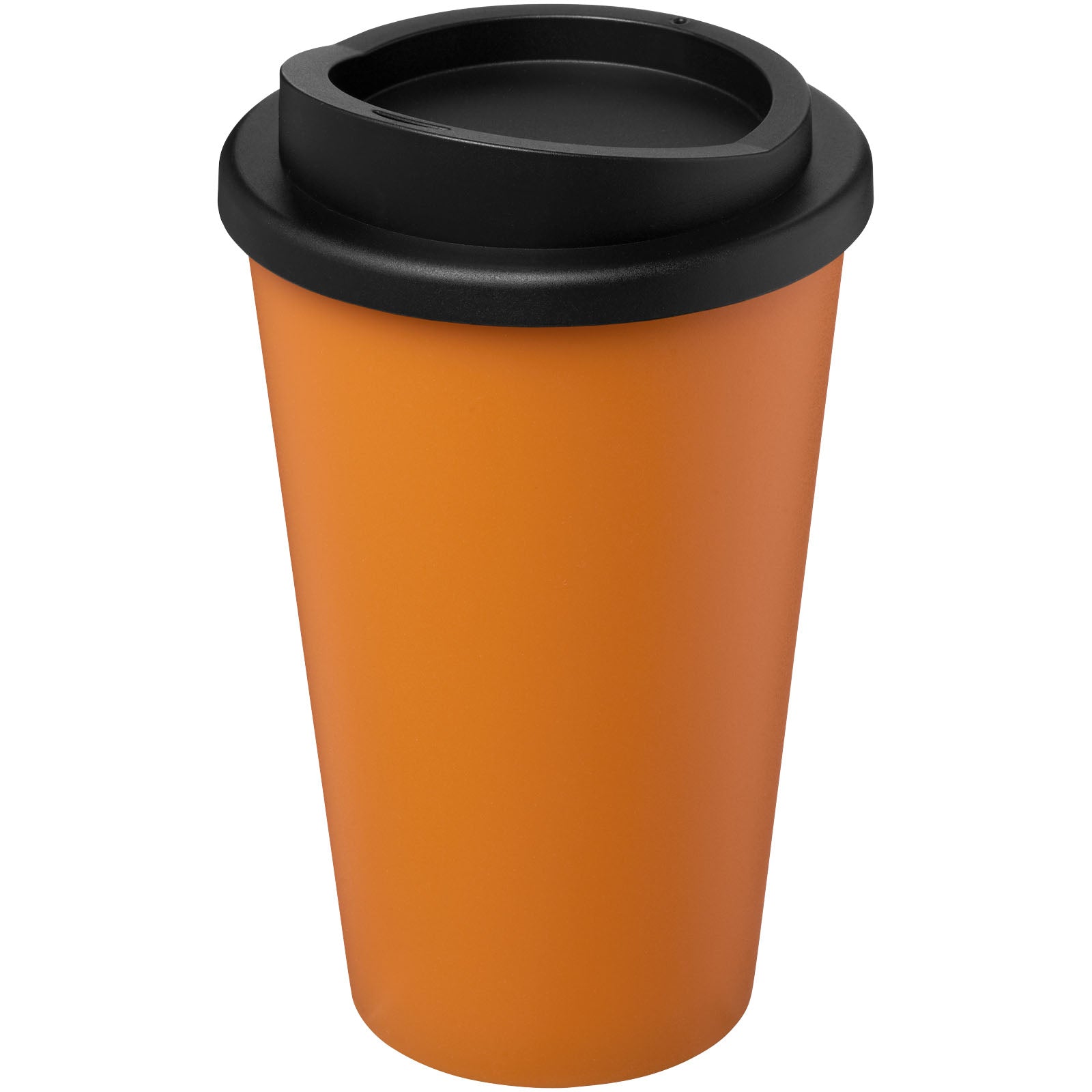Americano® recycelter isolierter 350 ml Becher – Orange und Schwarz