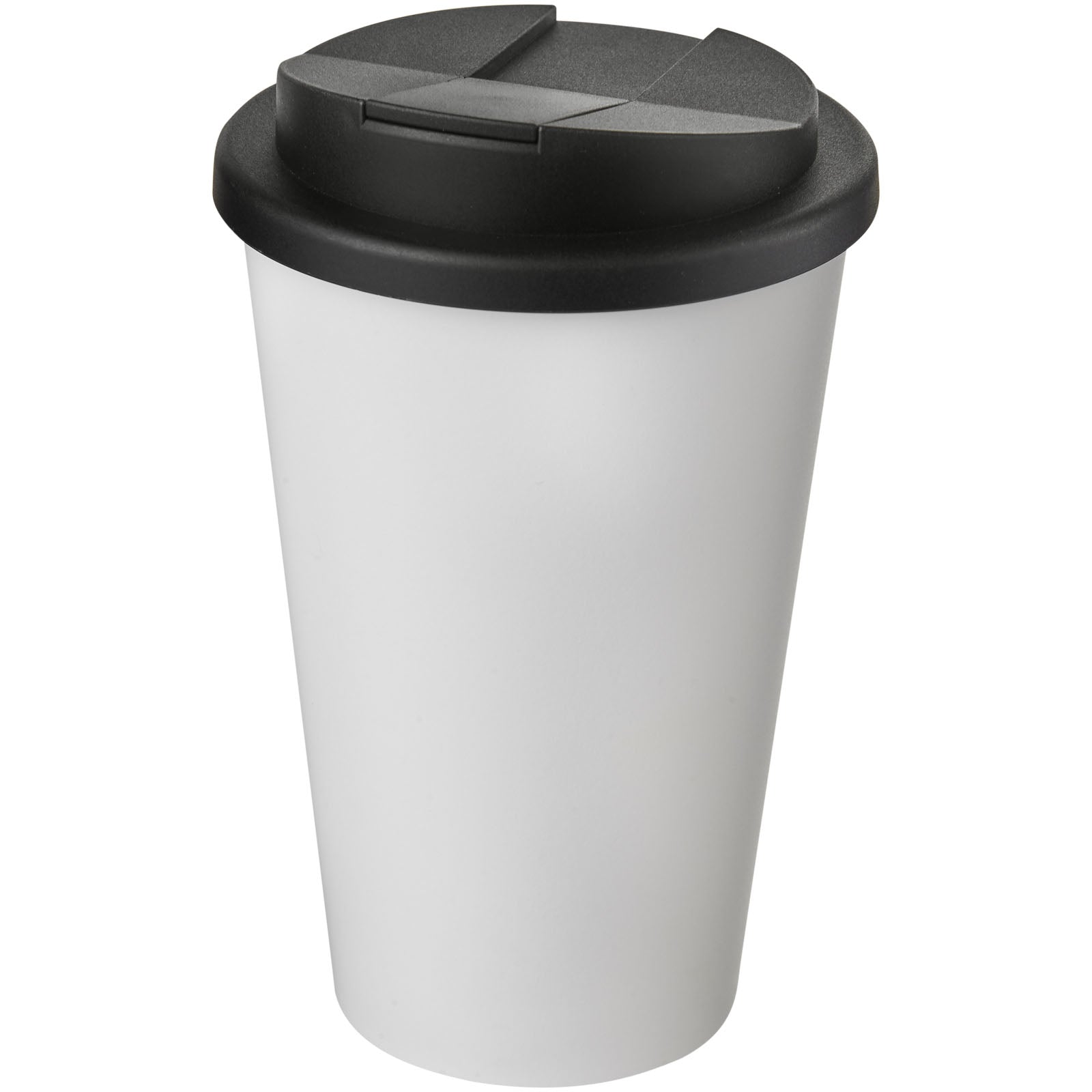 Americano® 350 ml Isolierbecher mit auslaufsicherem Schraubverschluss – Weiss und Schwarz