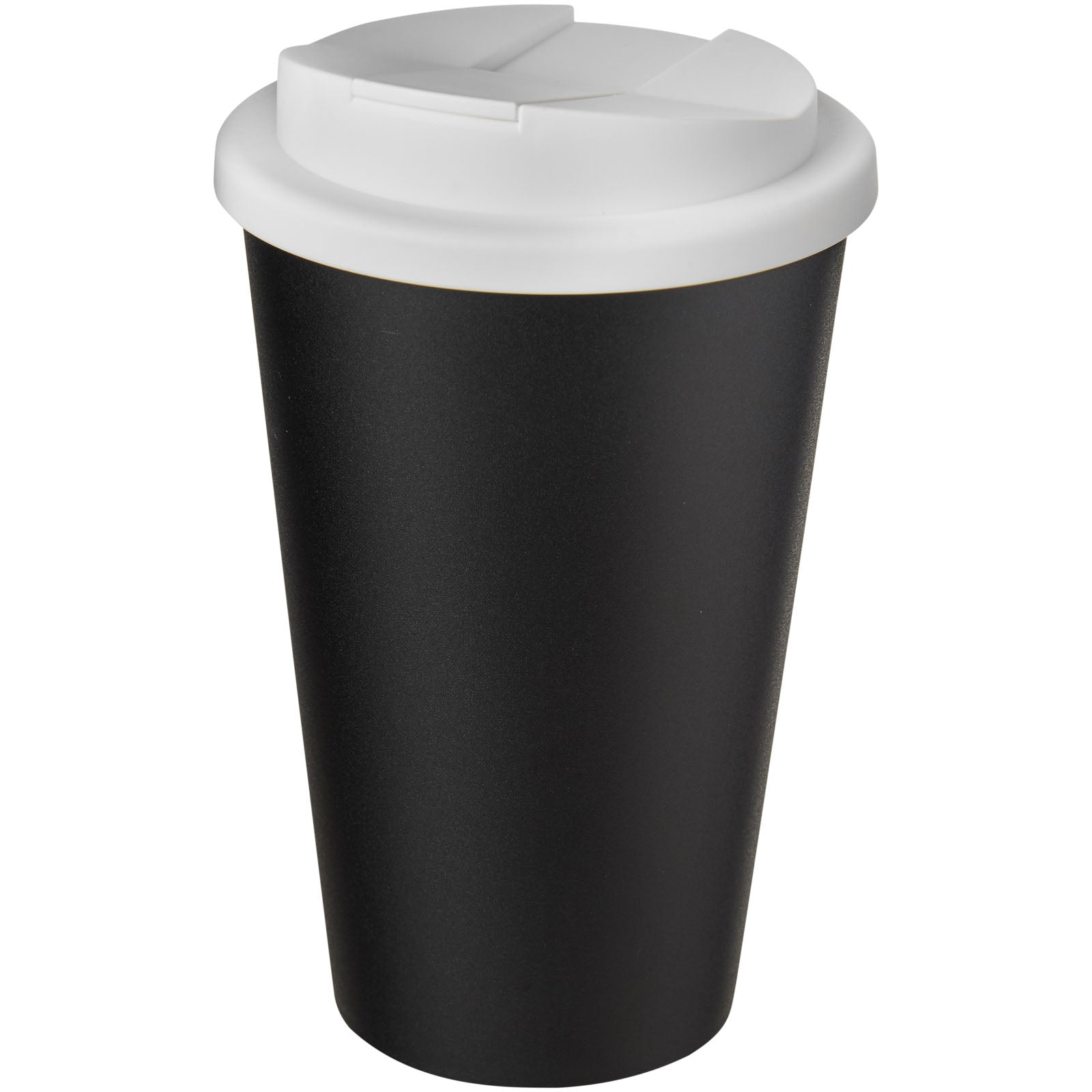 Americano® 350 ml Isolierbecher mit auslaufsicherem Schraubverschluss – Schwarz und Weiss