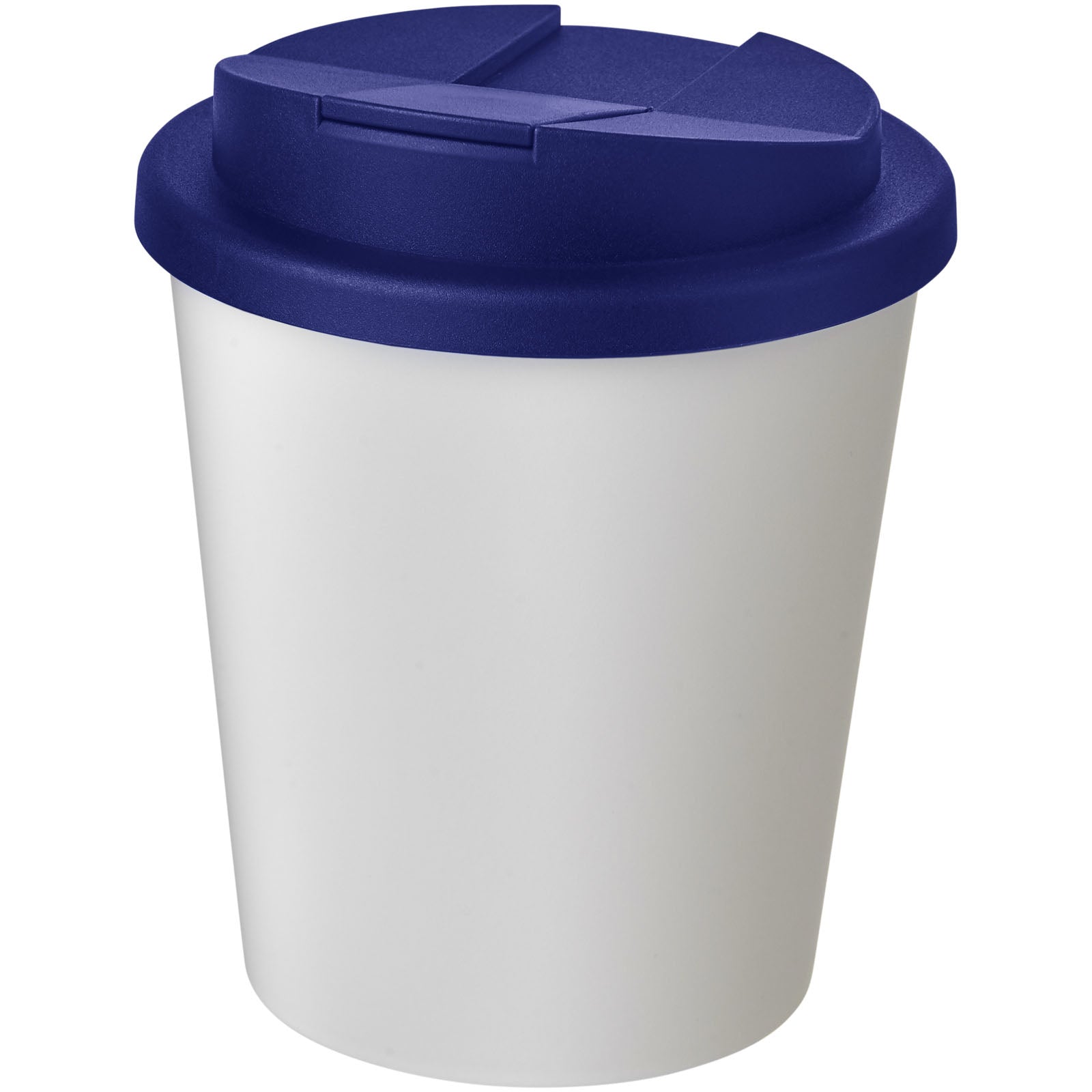 Americano® Espresso 250 ml Isolierbecher mit auslaufsicherem Schraubverschluss – Weiss und Blau