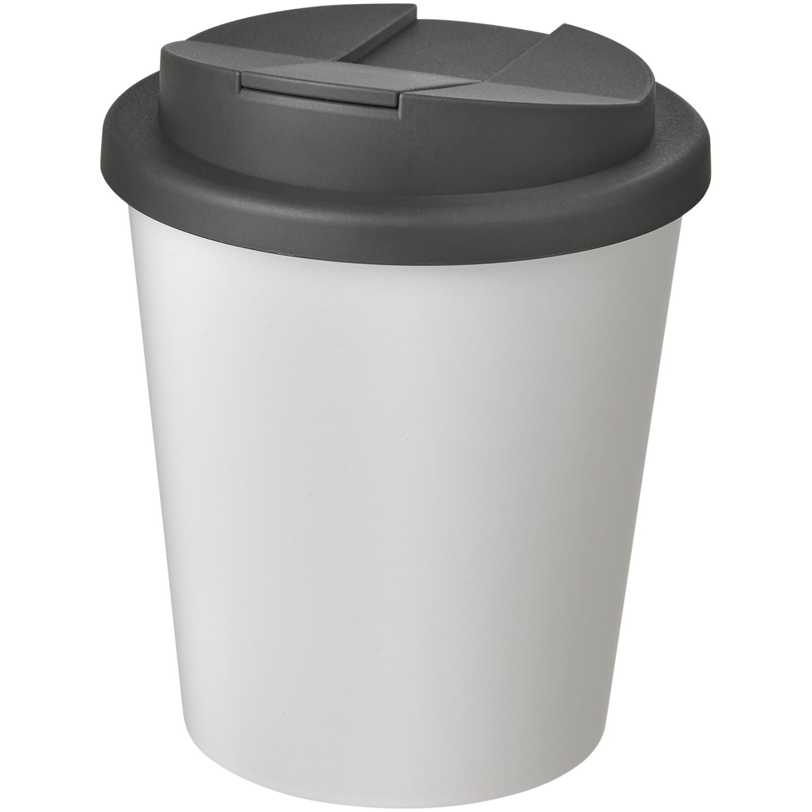 Americano® Espresso 250 ml Isolierbecher mit auslaufsicherem Schraubverschluss – Weiss und Grau