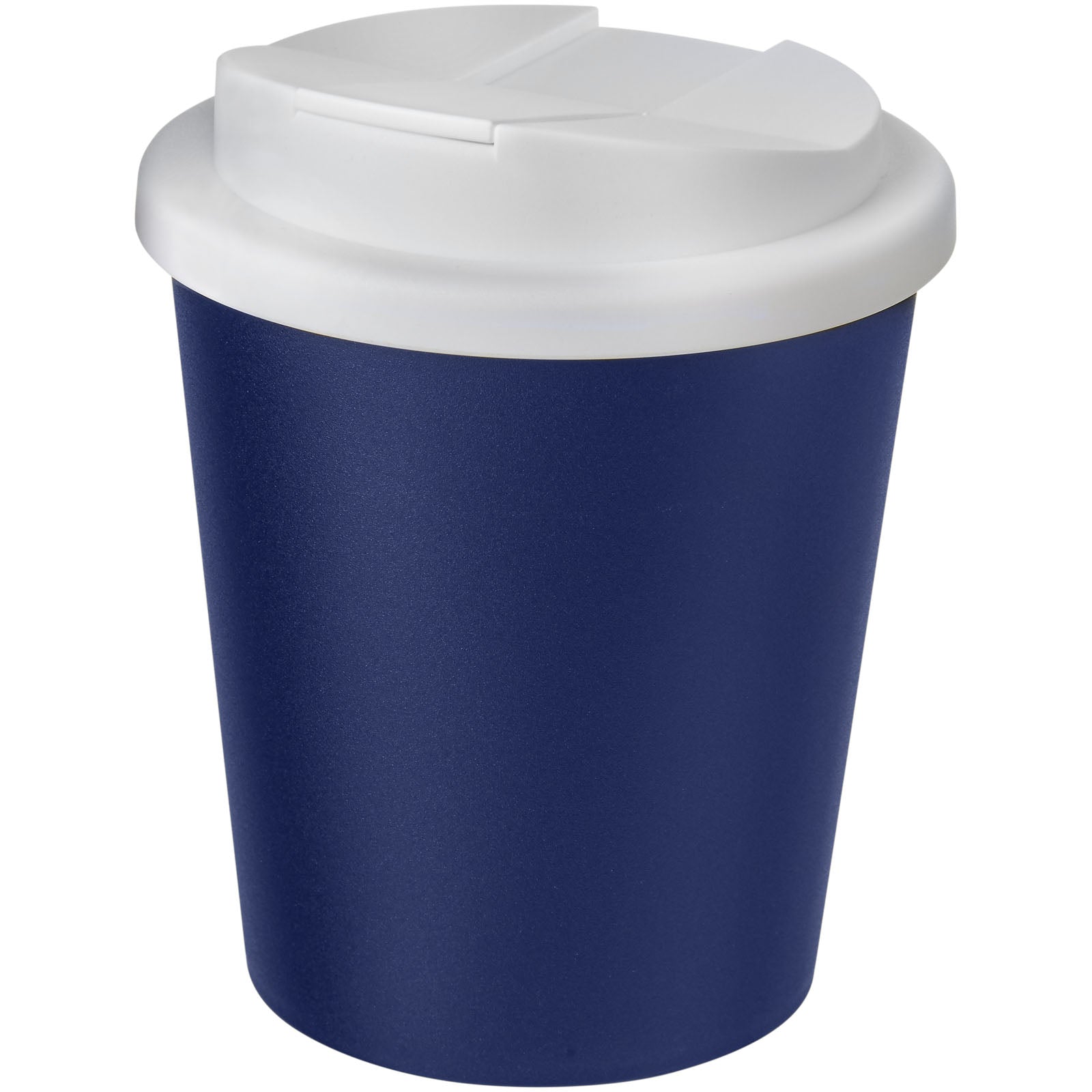 Americano® Espresso 250 ml Isolierbecher mit auslaufsicherem Schraubverschluss – Blau und Weiss