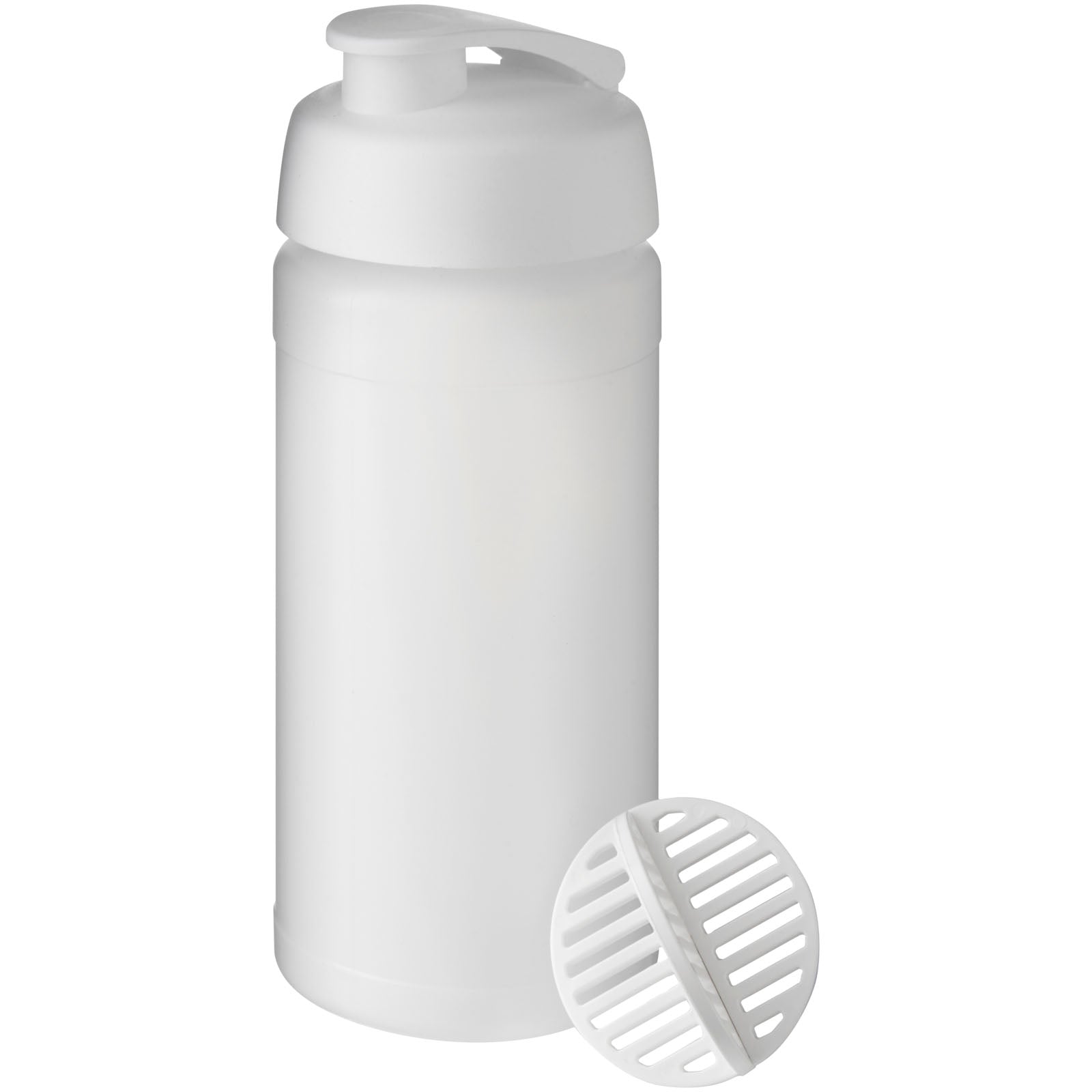 Baseline Plus 500 ml Shakerflasche – Weiss und Klar Mattiert