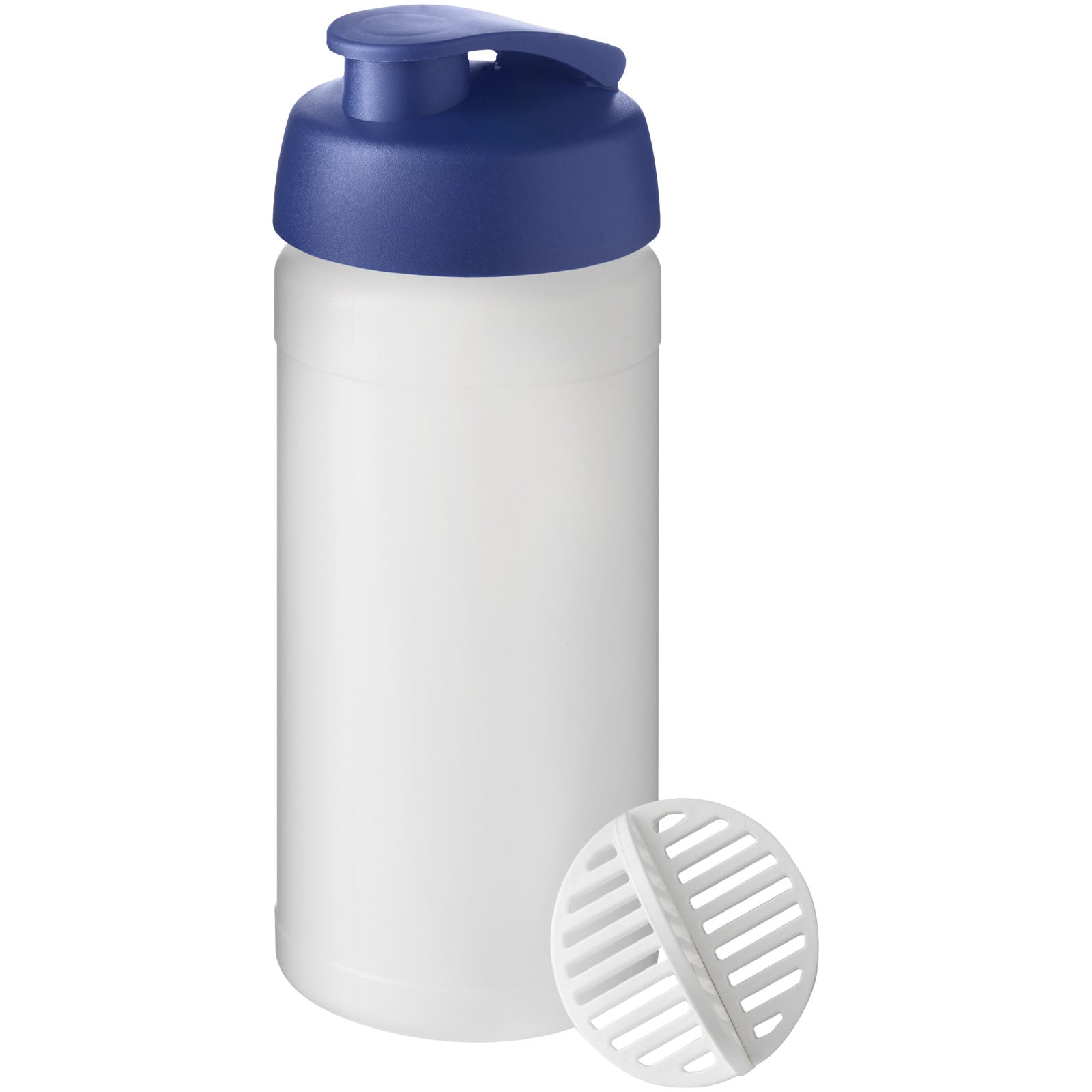 Baseline Plus 500 ml Shakerflasche – Blau und Klar Mattiert