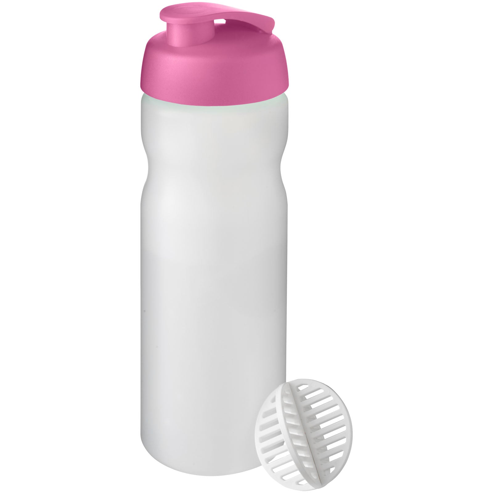 Baseline Plus 650 ml Shakerflasche – Magenta und Klar Mattiert