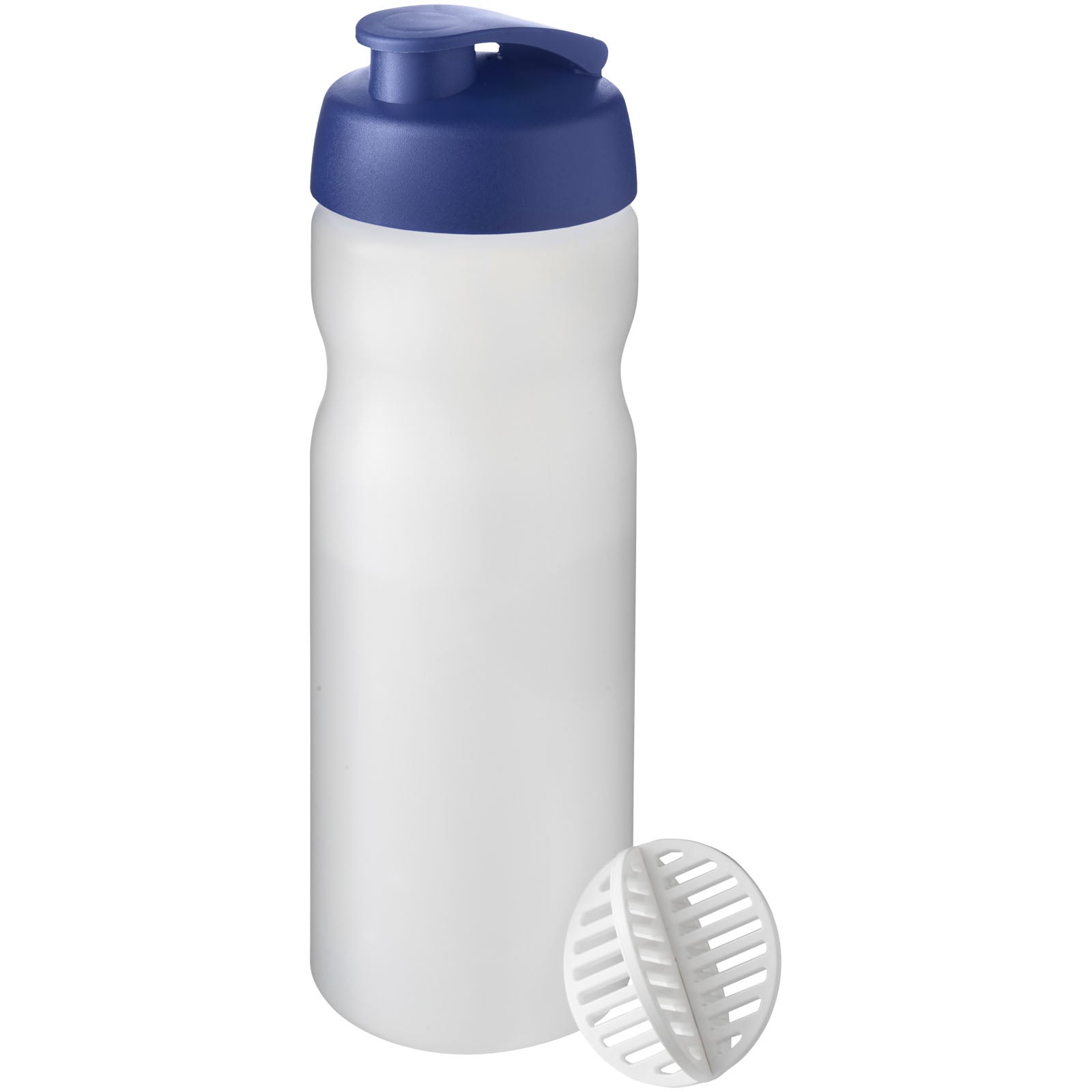 Baseline Plus 650 ml Shakerflasche – Blau und Klar Mattiert