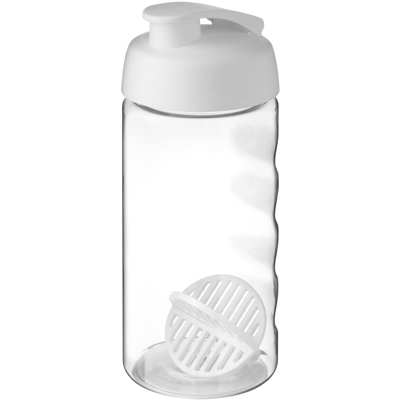 H2O Active® Bop 500 ml Shakerflasche – Weiss und Transparent
