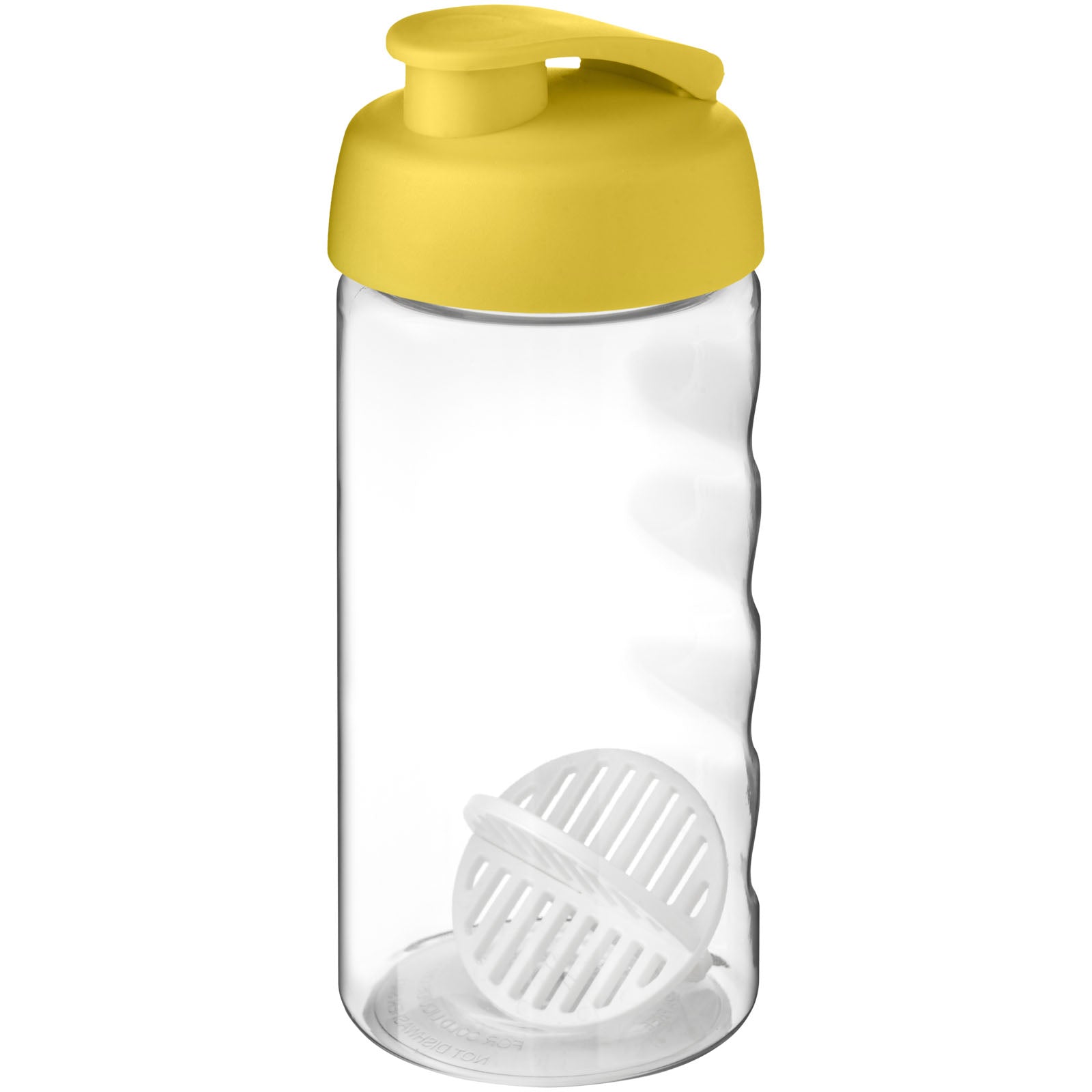 H2O Active® Bop 500 ml Shakerflasche – Gelb und Transparent