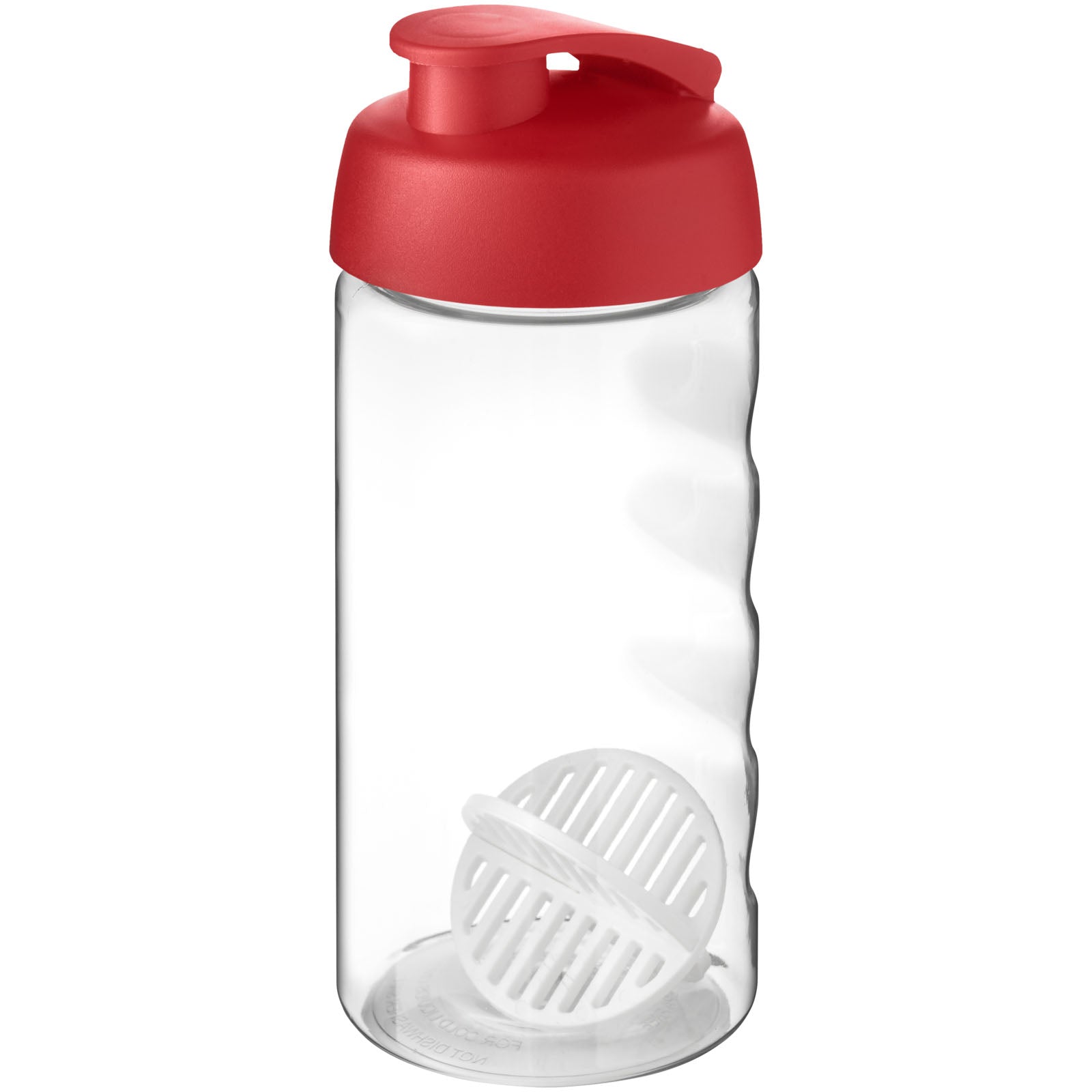 H2O Active® Bop 500 ml Shakerflasche – Rot und Transparent