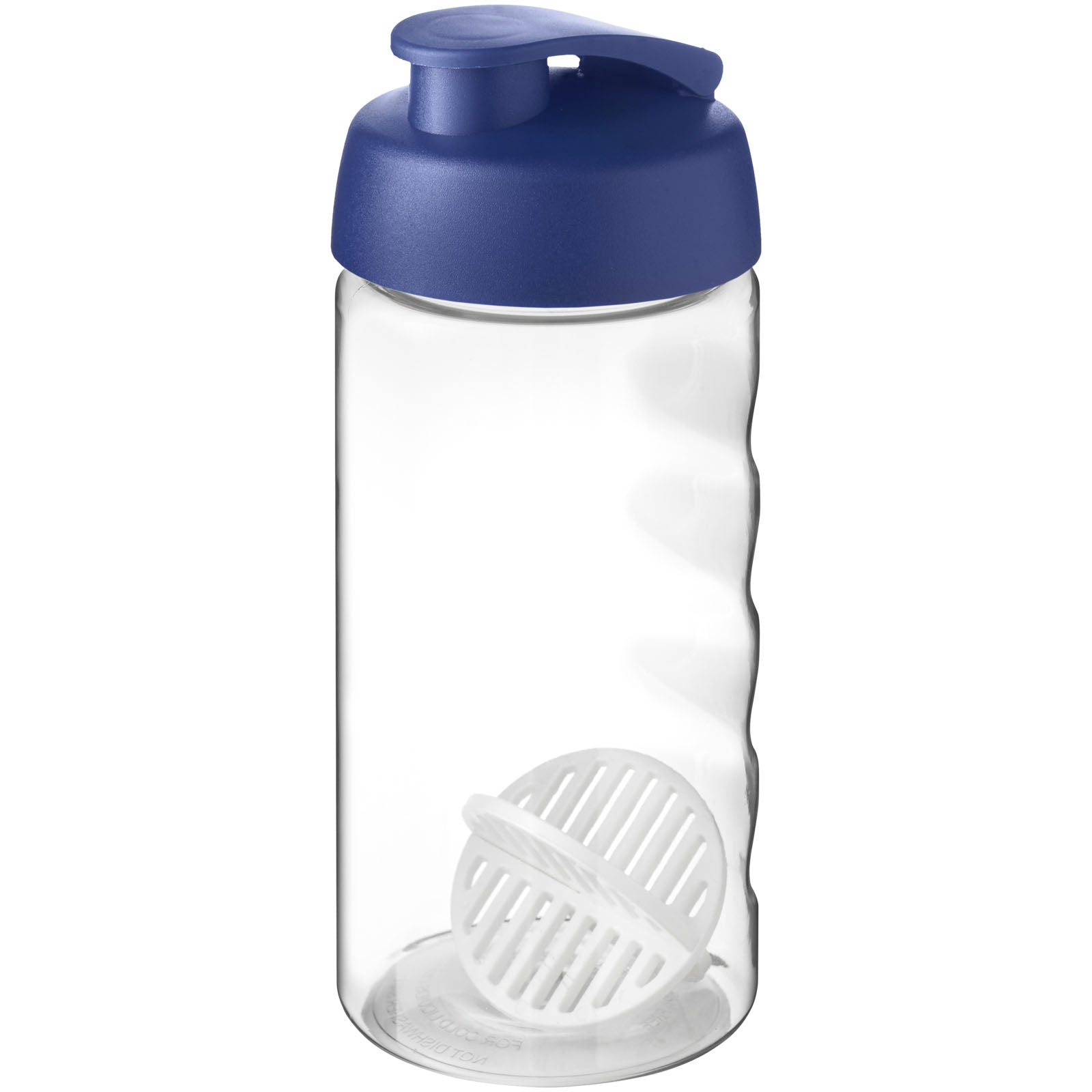 H2O Active® Bop 500 ml Shakerflasche – Blau und Transparent