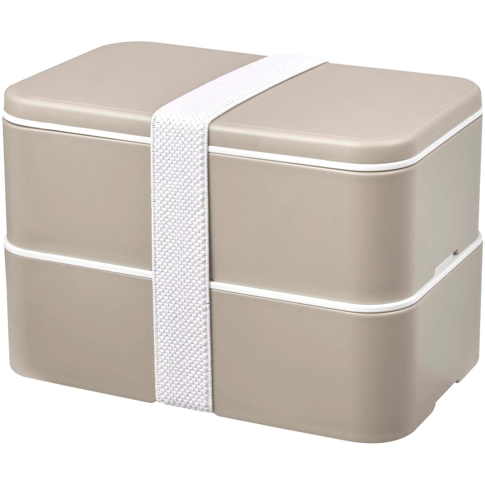 MIYO POP 700 + 700 ml doppelschichtige Lunchbox – Sandstone