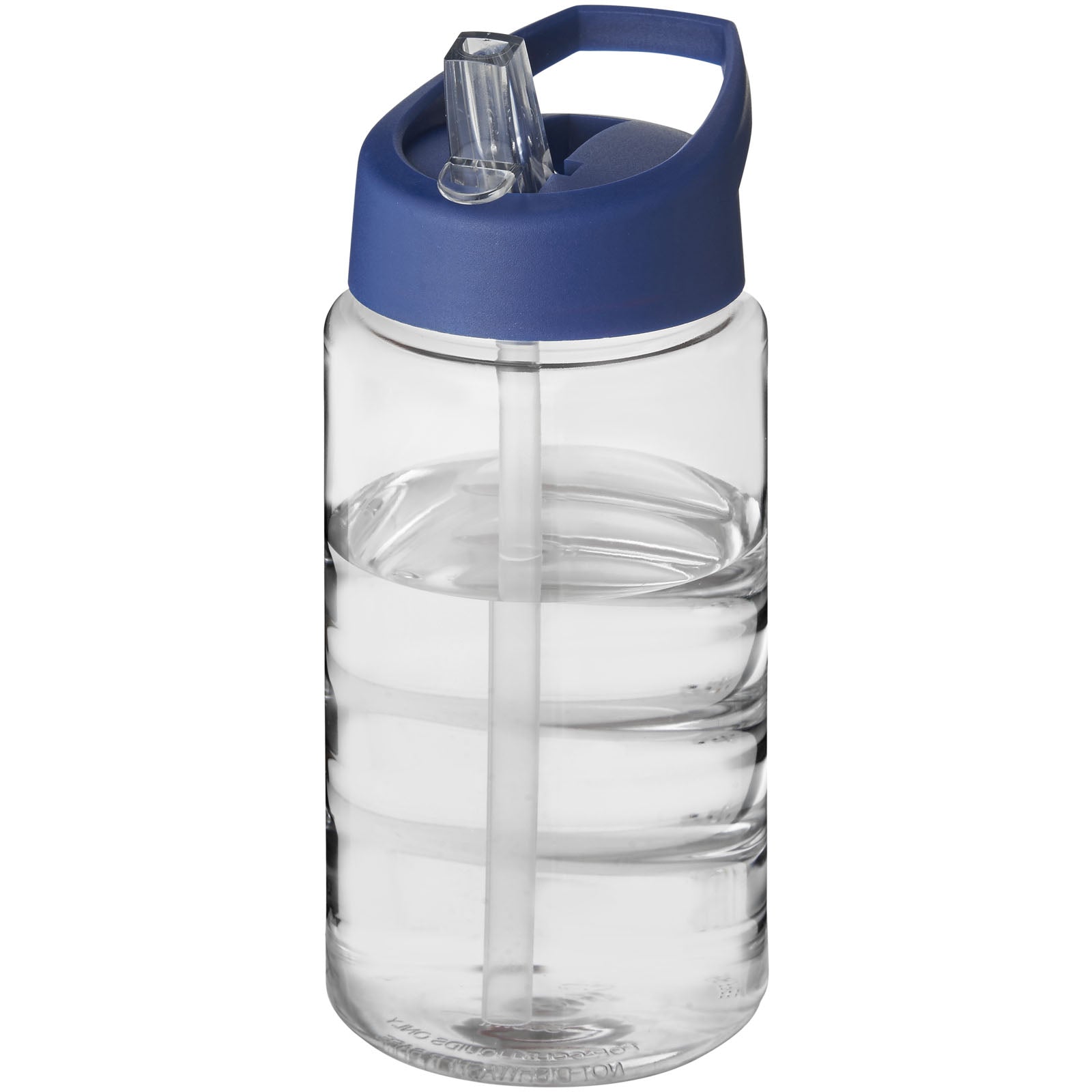 H2O Active® Bop 500 ml Sportflasche mit Ausgussdeckel – Transparent und Blau