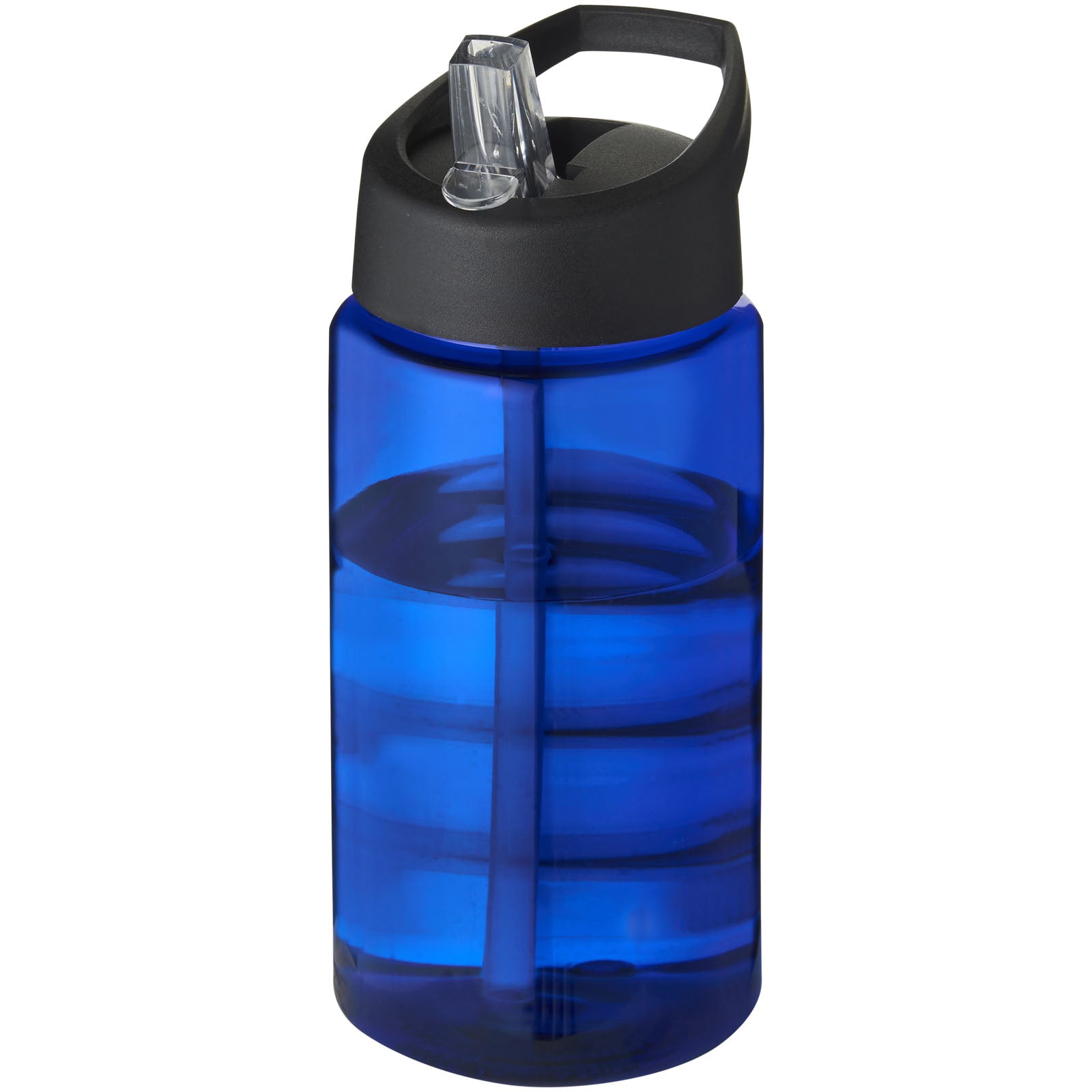 H2O Active® Bop 500 ml Sportflasche mit Ausgussdeckel – Blau und Schwarz