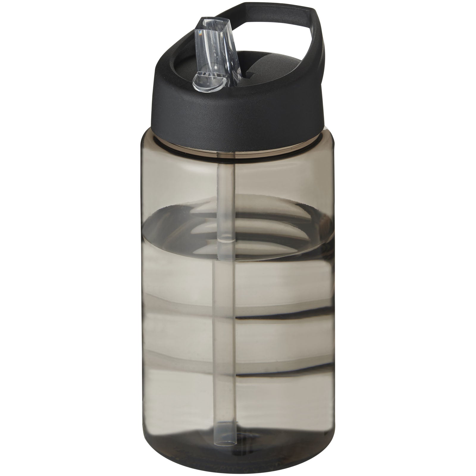 H2O Active® Bop 500 ml Sportflasche mit Ausgussdeckel – Charcoal und Schwarz