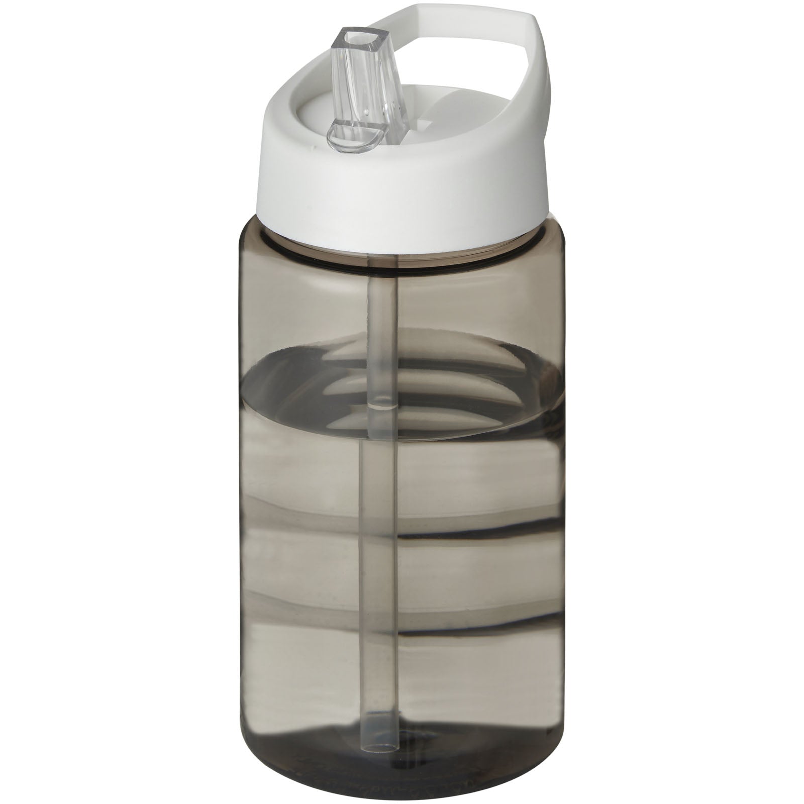 H2O Active® Bop 500 ml Sportflasche mit Ausgussdeckel – Kohle und Weiss