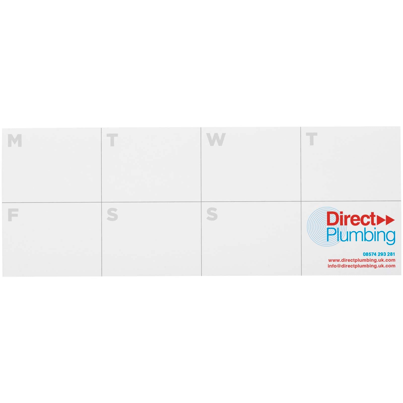 Sticky-Mate® Haftnotizen mit Kalender aus recyceltem Material