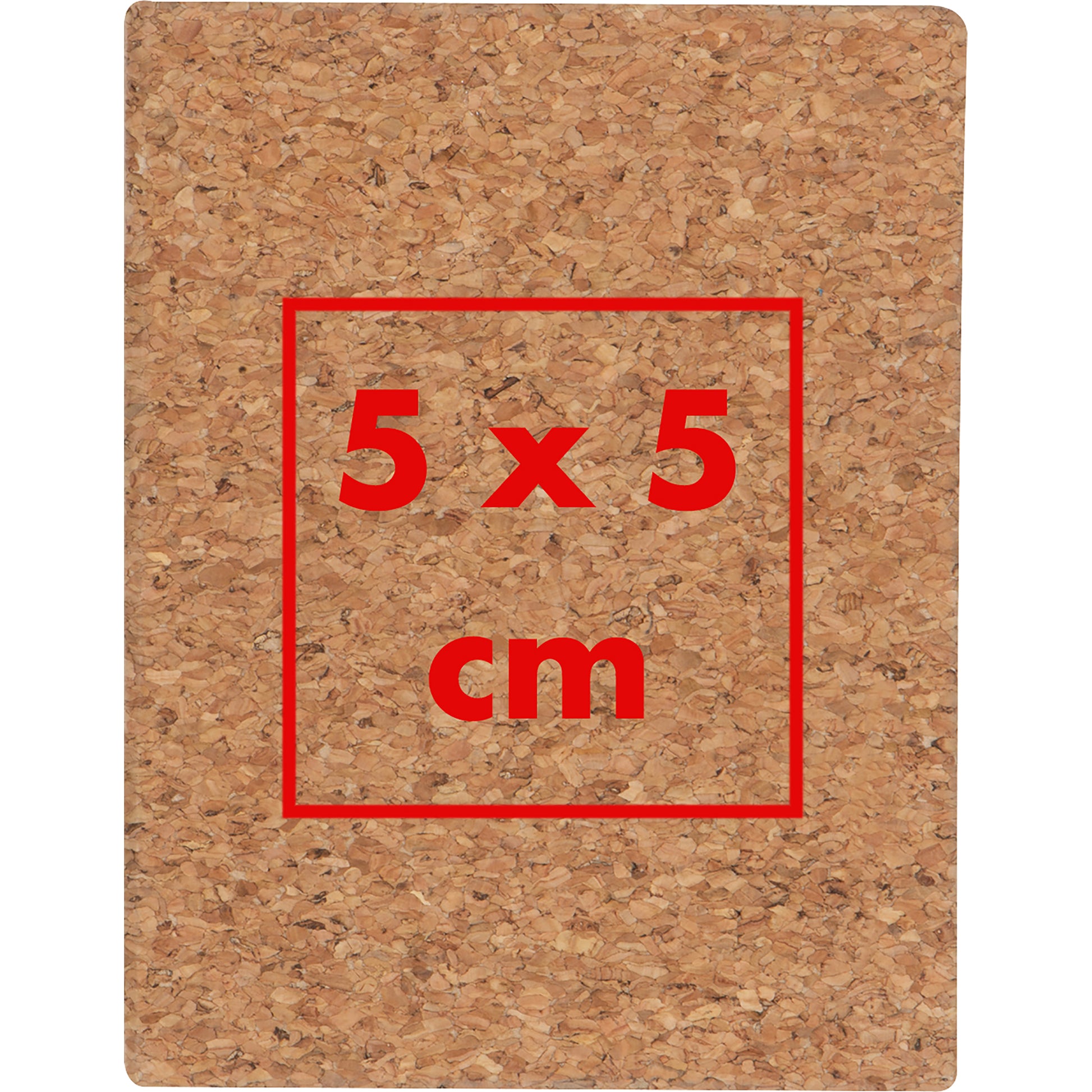 Haftmarker- und Haftnotizbuch mit Korkcover LORETTA