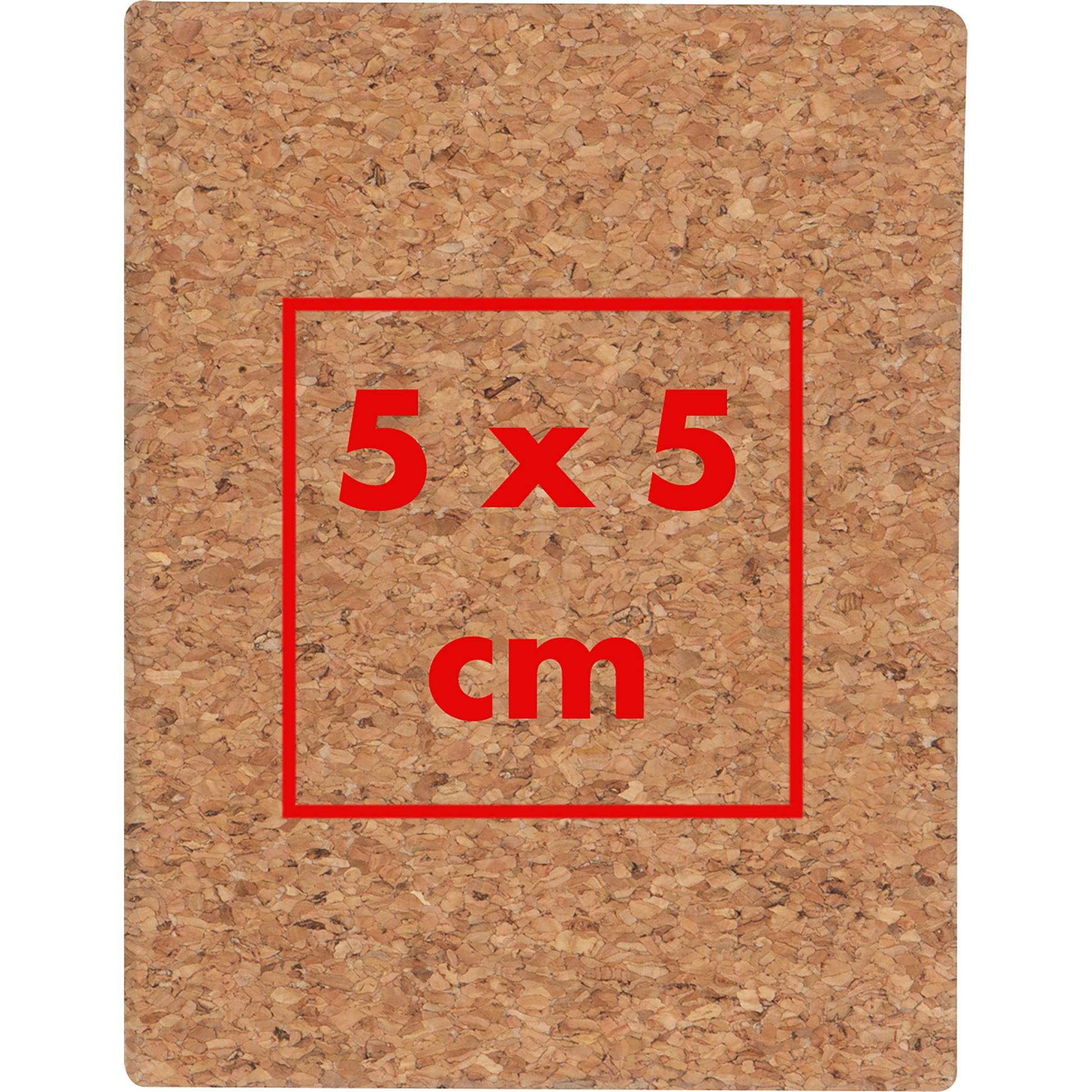 Haftmarker- und Haftnotizbuch mit Korkcover LORETTA